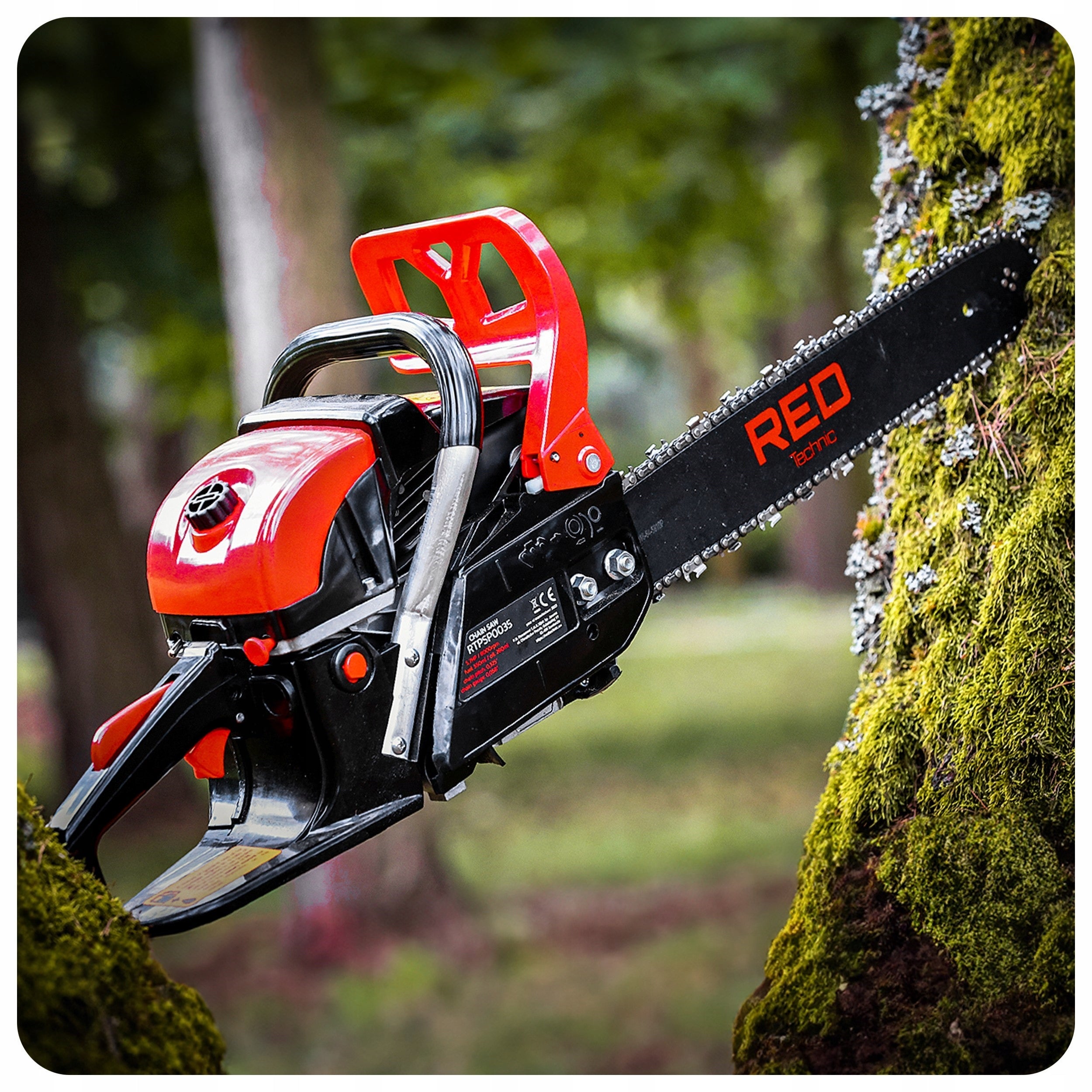 WOOD COMBUSTION SAW 5,7KM CHAINSAW +2CHAIN +2WIRE +3OIL Maximum power 4250 W