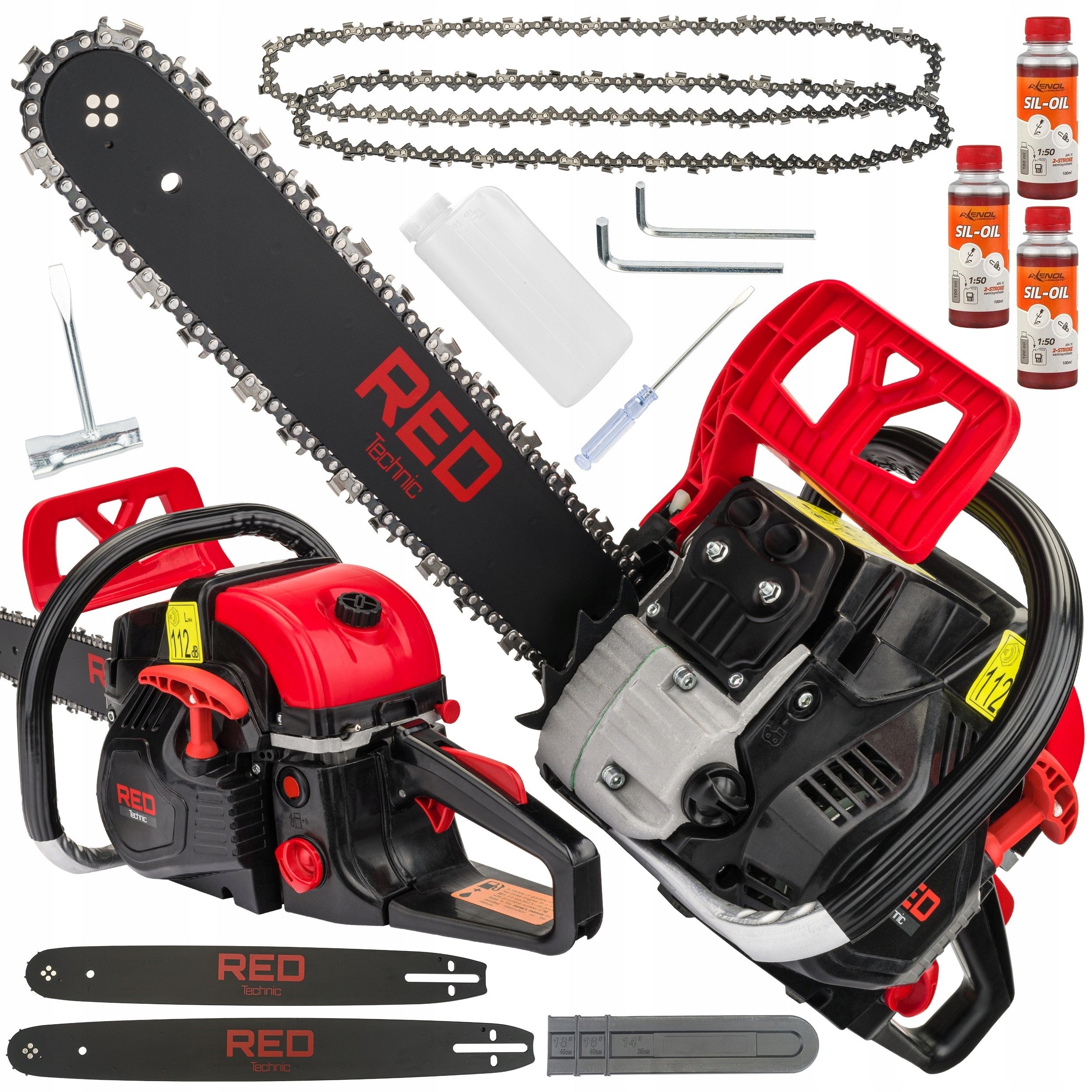 WOOD COMBUSTION SAW 5,7KM CHAINSAW +2CHAIN +2WIRE +3OIL
