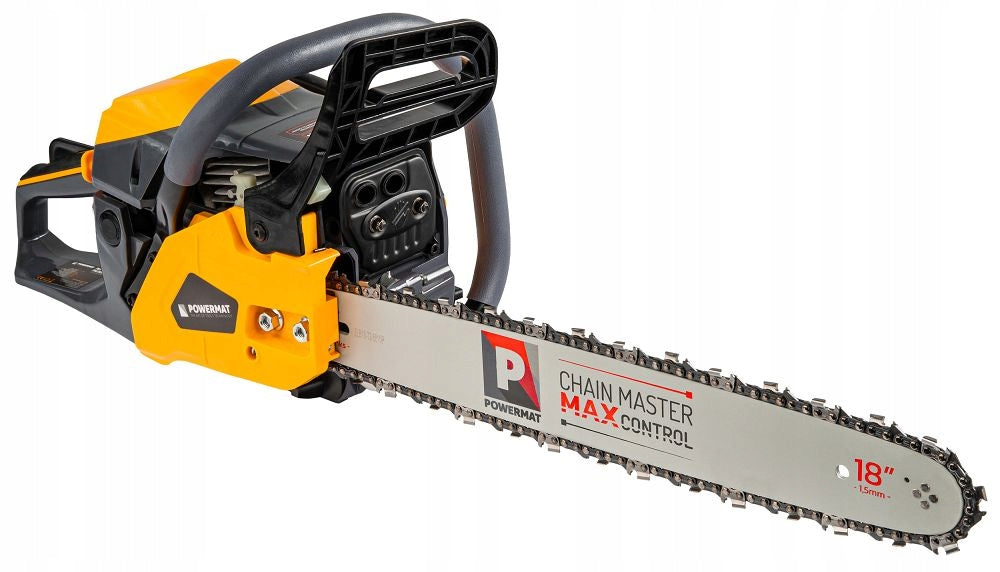 WOOD COMBUSTION SAW CHAINSAW 6KM GUIDE 45CM PM1548 Power supply combustion