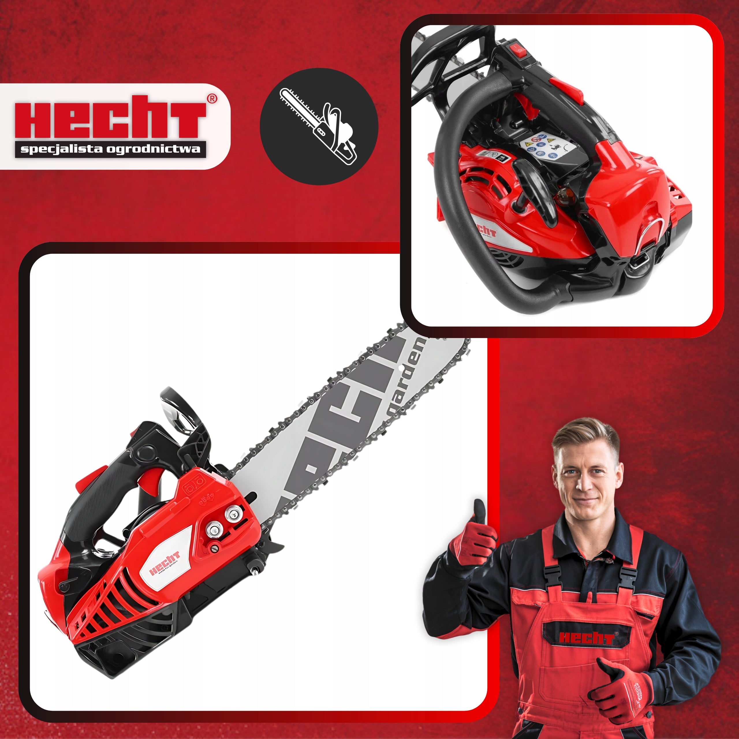 WOOD CUTTING CHAINSAW 924R POWER 0,8kW 30CM Packaging status original