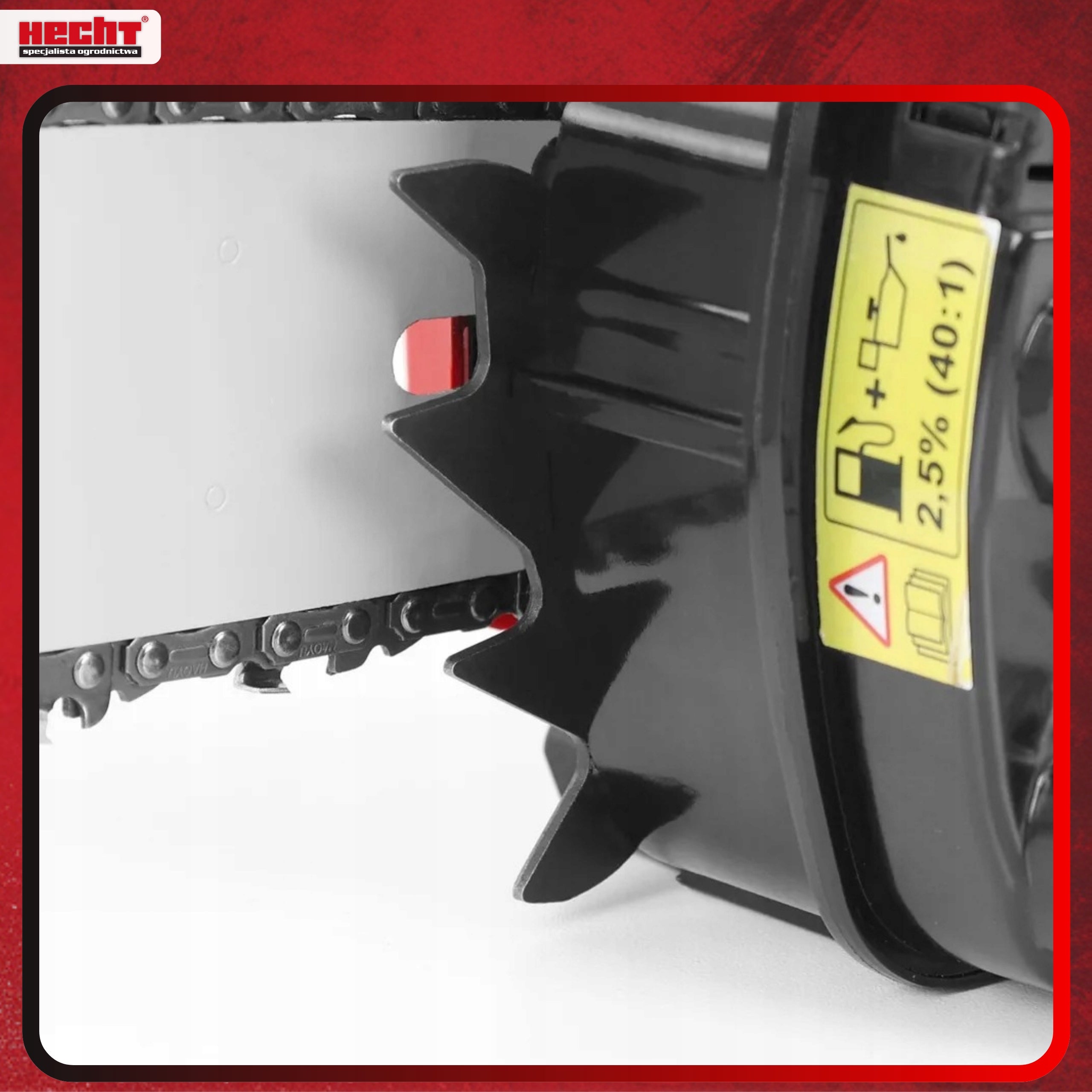 WOOD CUTTING CHAINSAW 924R POWER 0,8kW 30CM Power supply combustion