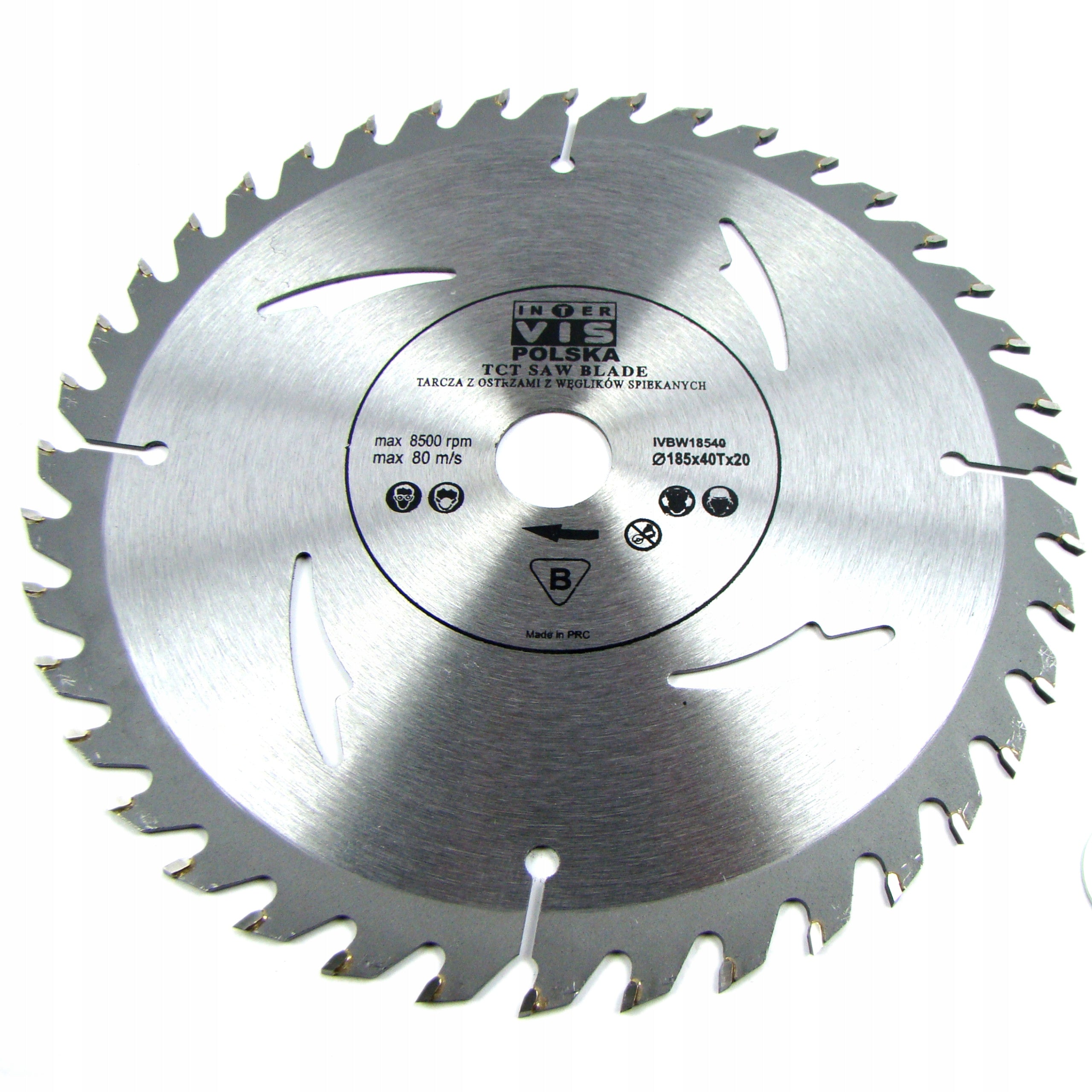 WOOD CUTTING DISC SPECTRAL VISION 185 MM 60 T hole 20/16 mm