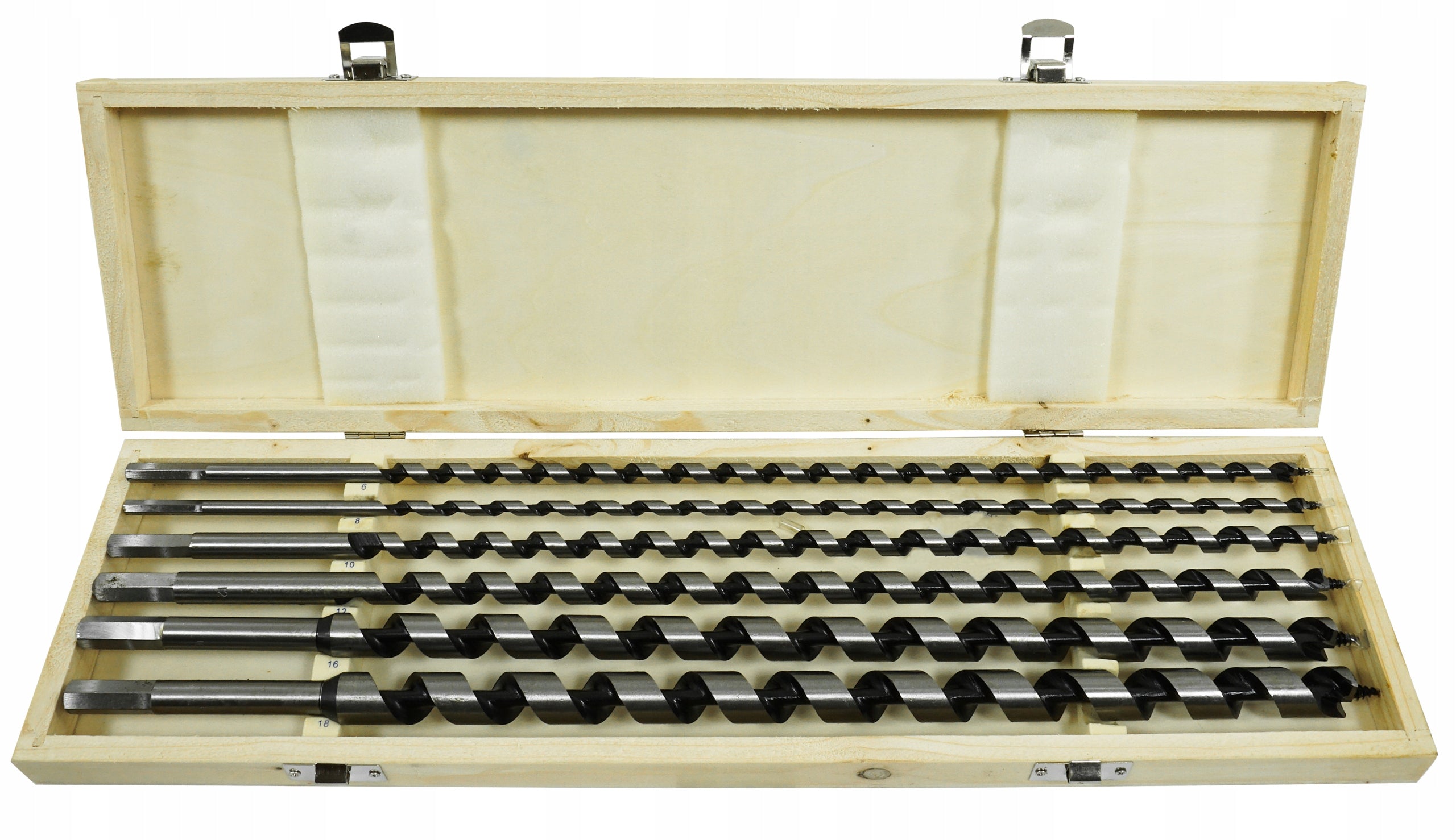 WOOD DRILL BITS SPIRAL TWIST SCREW DRILL BITS LONG DRILL BIT SET Manufacturer code V05077