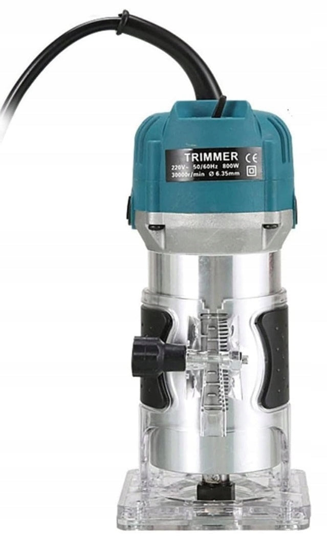 WOOD EDGE ROUTER TRIMMER 800W 30000RPM 6.35mm + 15x CUTTERS EAN (GTIN) 4006515331833