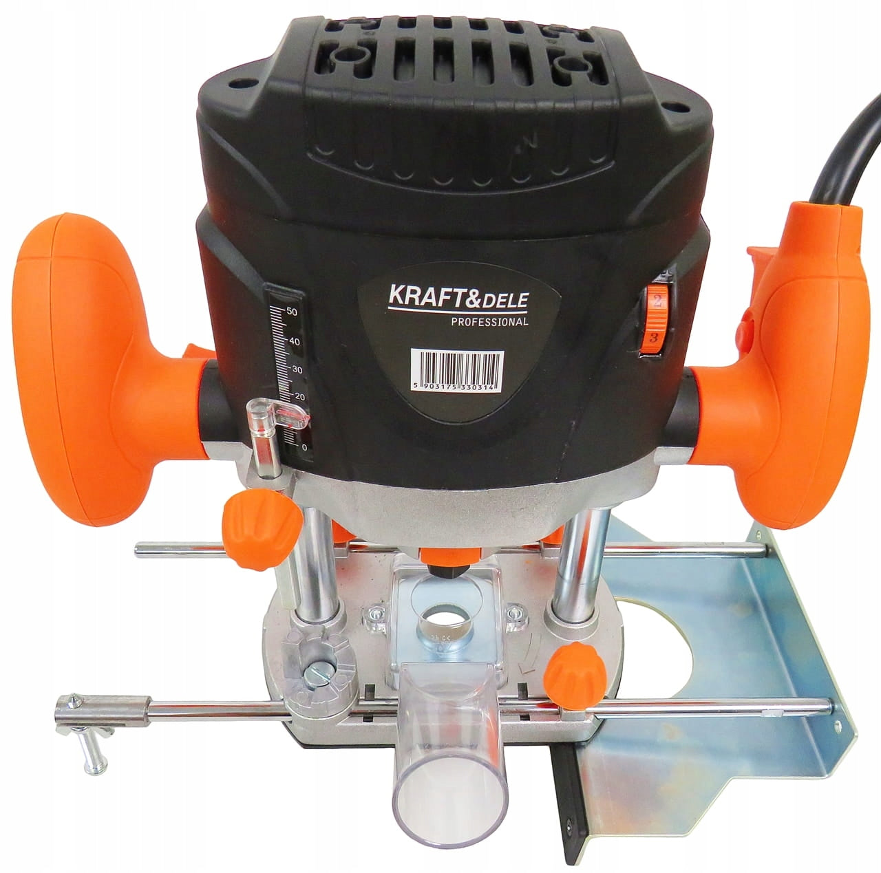 WOOD SPINDLE MILLING MACHINE 6mm 8mm 1900W KD1683 ROTATION ADJUSTMENT Packaging status original