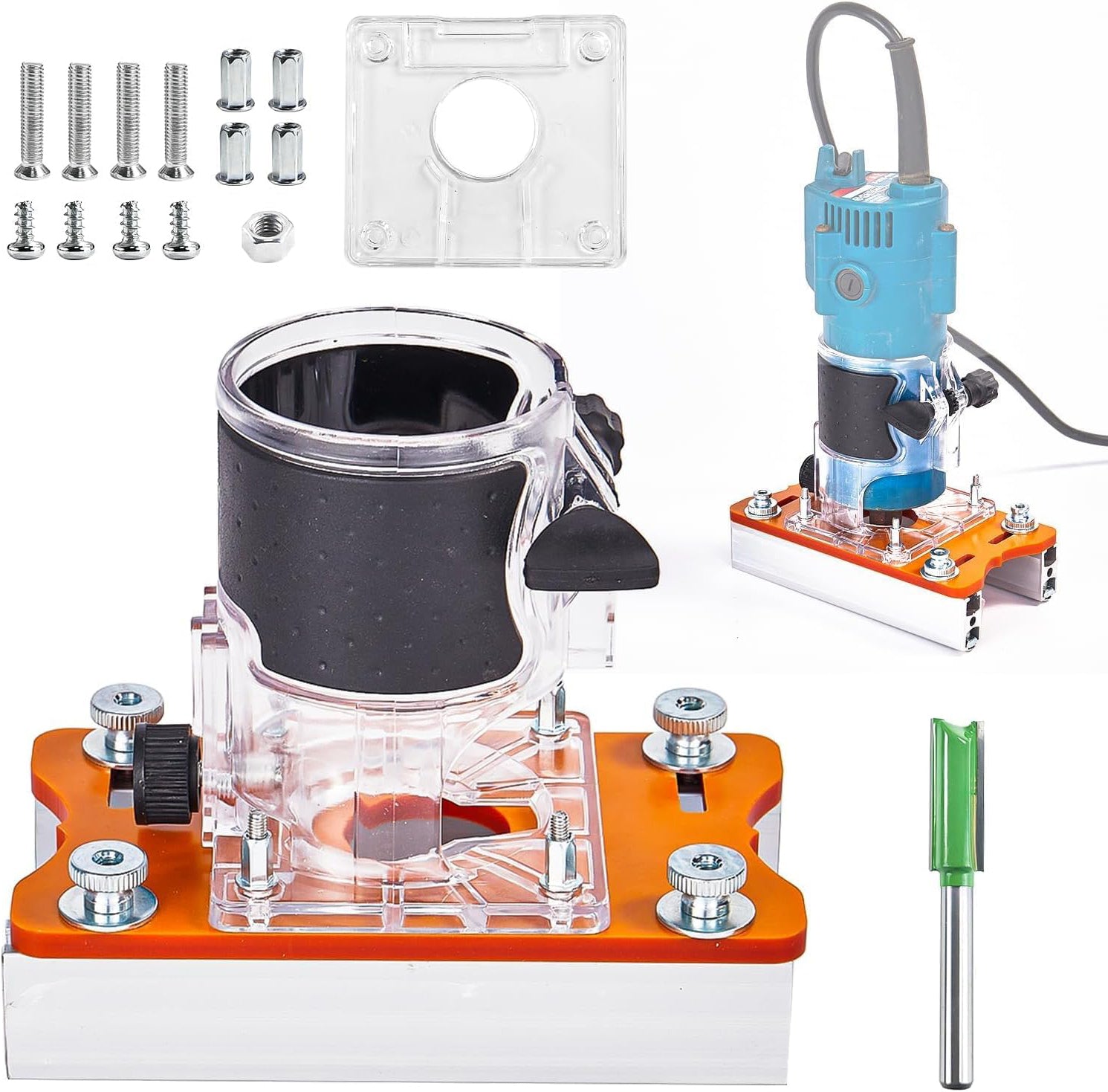 WOOD SPINDLE MILLING MACHINE BRACKET CUTTER FOR CARPENTRY 2IN1