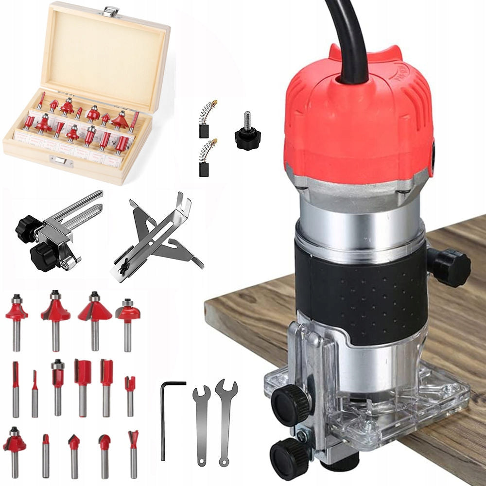 WOOD SPINDLE MILLING MACHINE CUTTER 800W 30000RPM CUTTERS SET