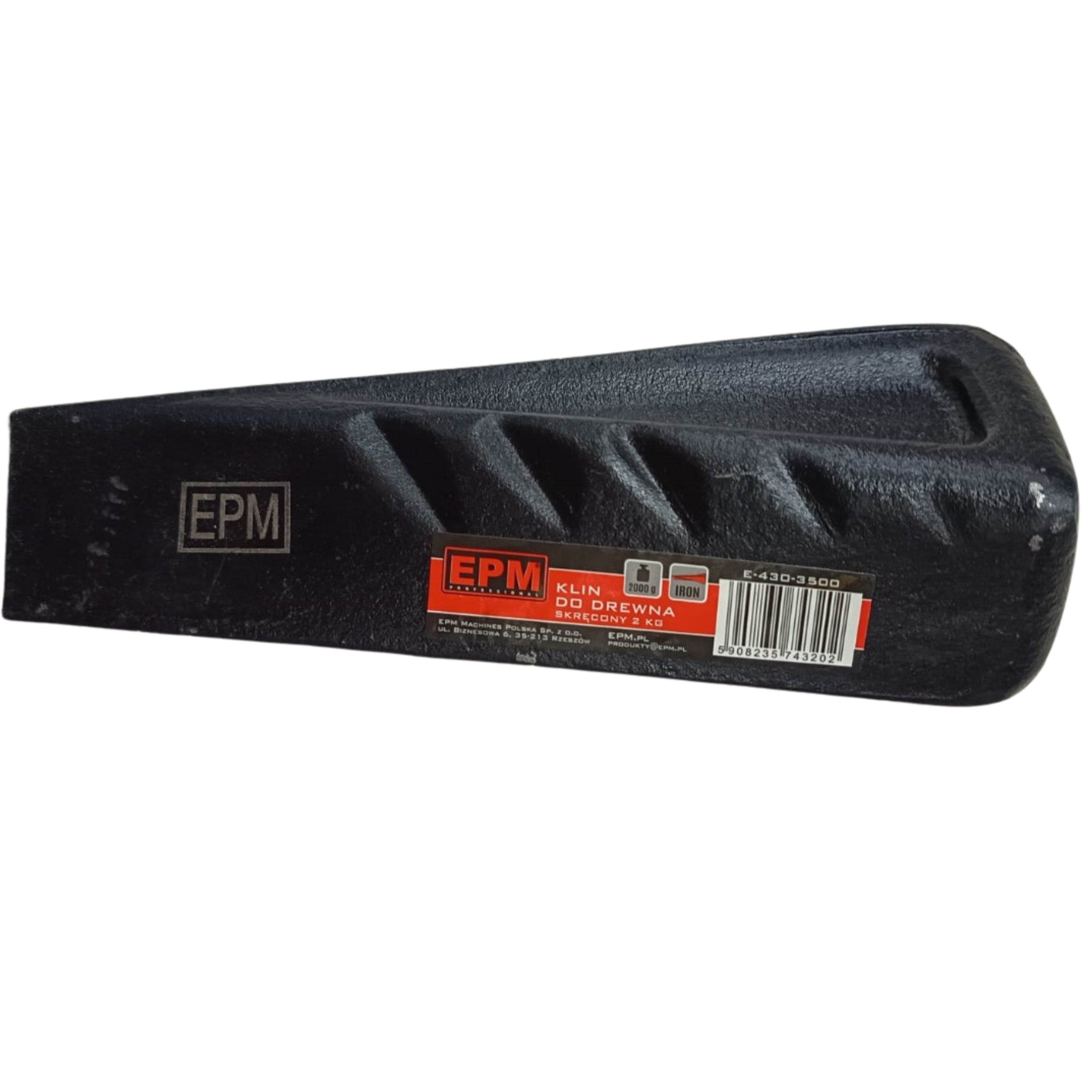 WOOD WEDGE 2KG TWISTED SPLITTING STEEL E-430-3500 EPM Manufacturer code E-430-3500