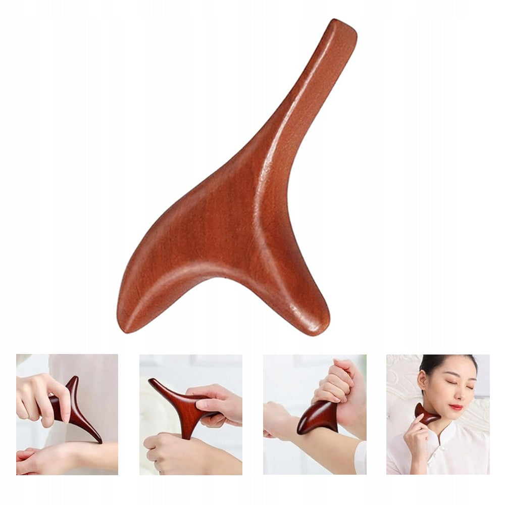 WOODEN 2IN1 TOOL SET FOR FULL BODY MASSAGE MADEROTHERAPY CELLULITE Brand no brand