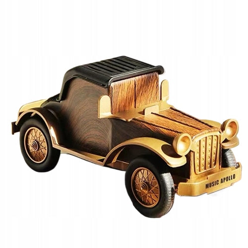 WOODEN BLUETOOTH SPEAKER VINTAGE PHONE STAND MINI STEREO GIFT