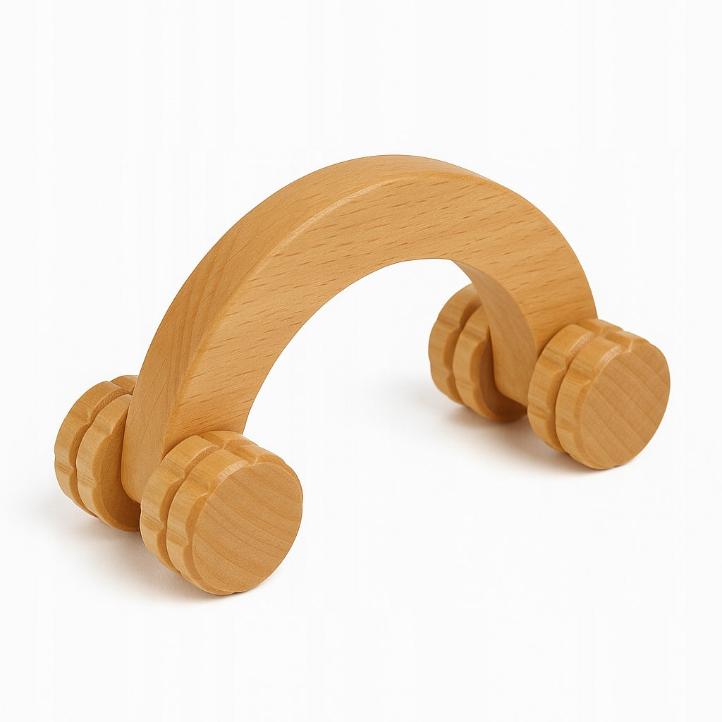 WOODEN BODY MASSAGER roller car anti-cellulite firming Manufacturer code masażer ujedrniający