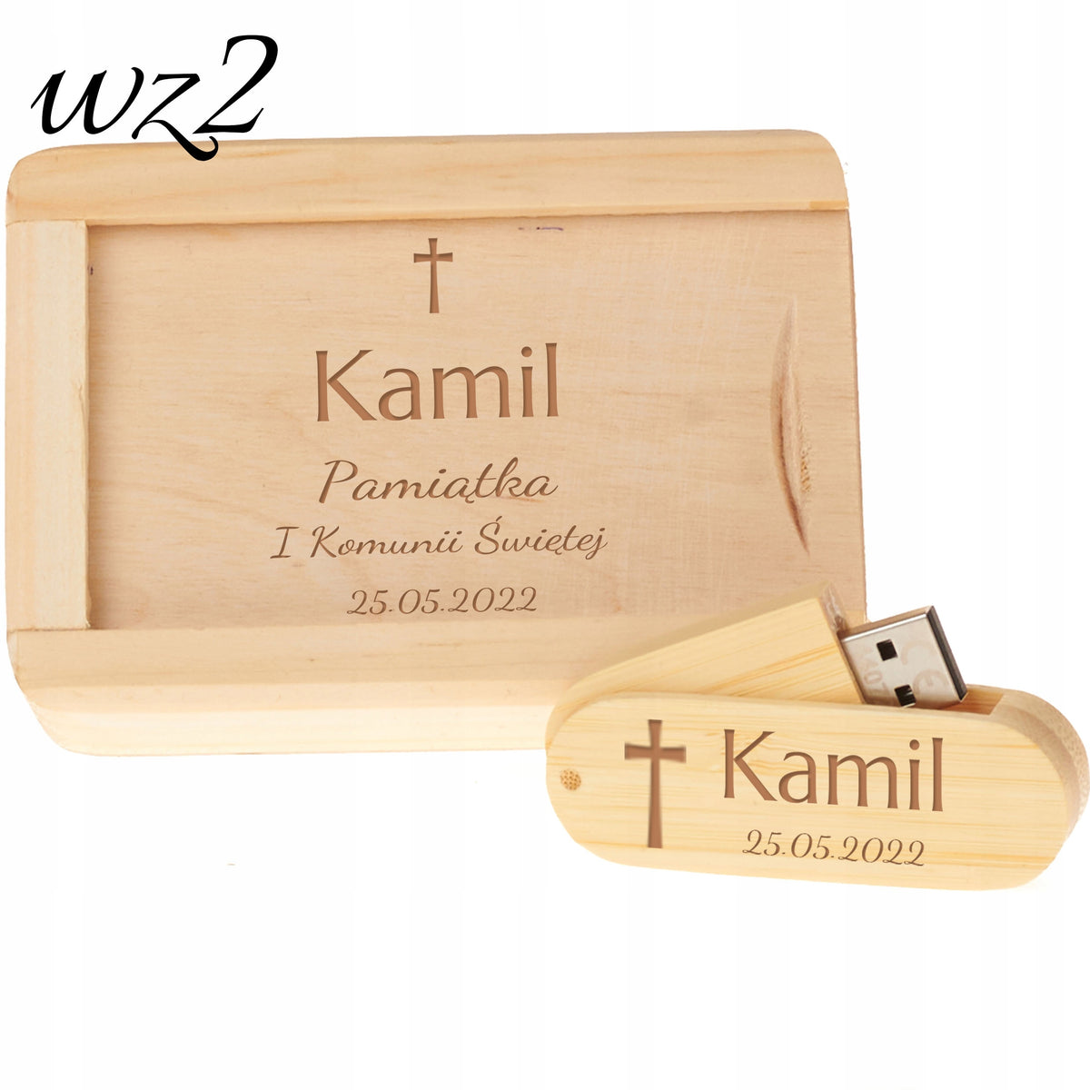 WOODEN BOX FOR COMMUNION HOLY GIFT BOX WOOD Manufacturer code KOMUNIA PREZENT ŚWIĘTA