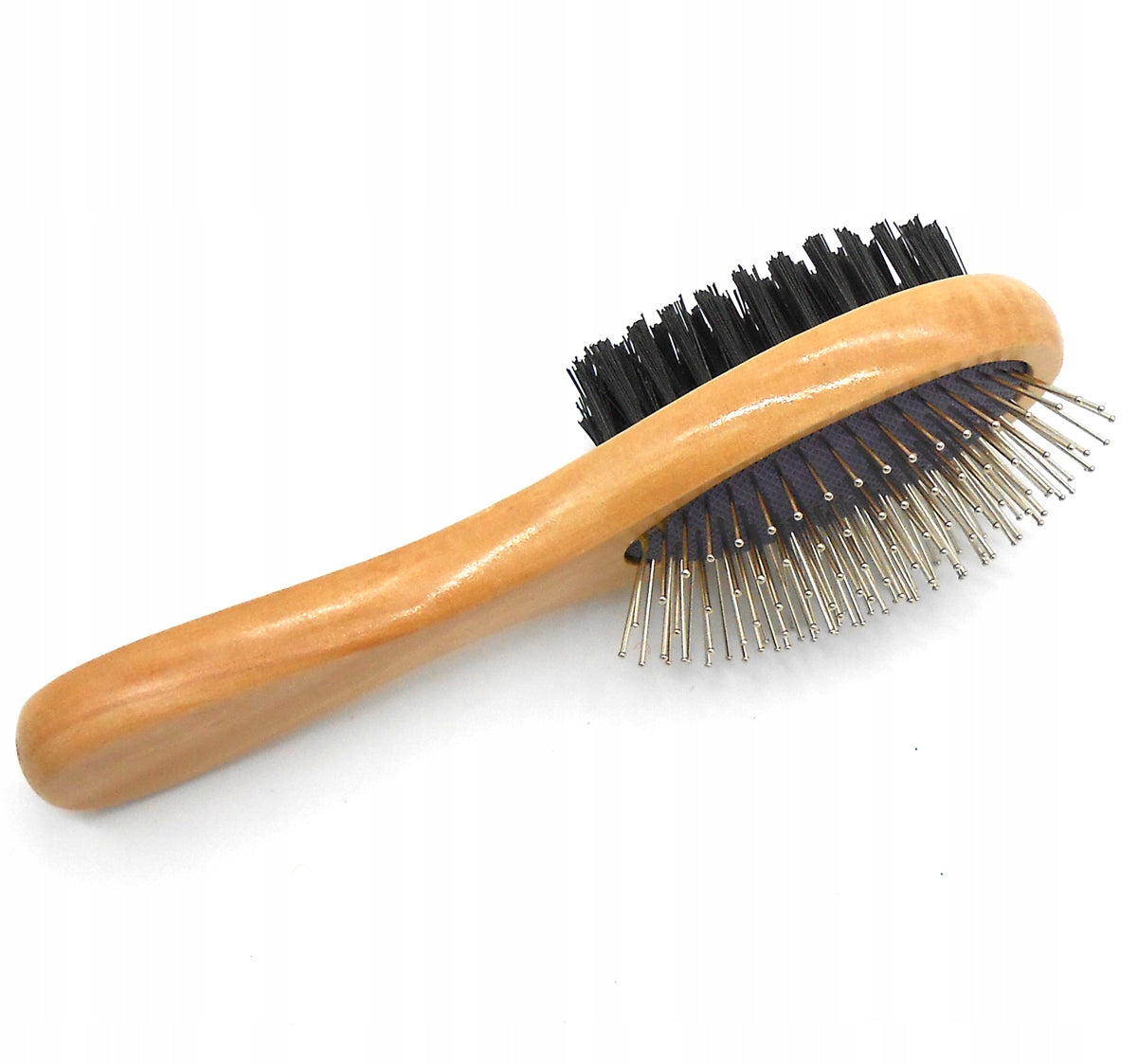 WOODEN BRUSH DOUBLE-SIDED COMBING HAIR S Manufacturer code 1637