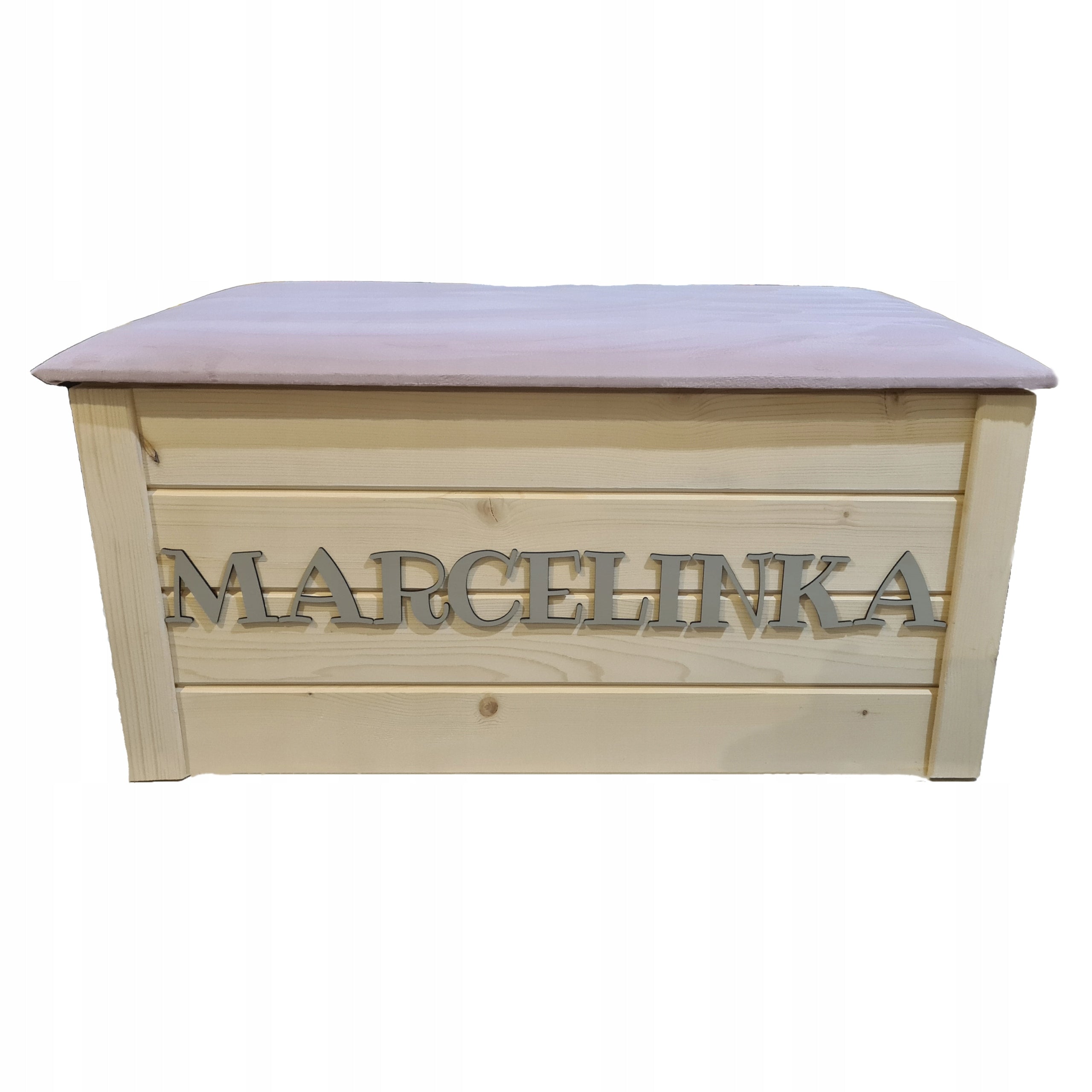 WOODEN CRATE TOY CONTAINER LARGE