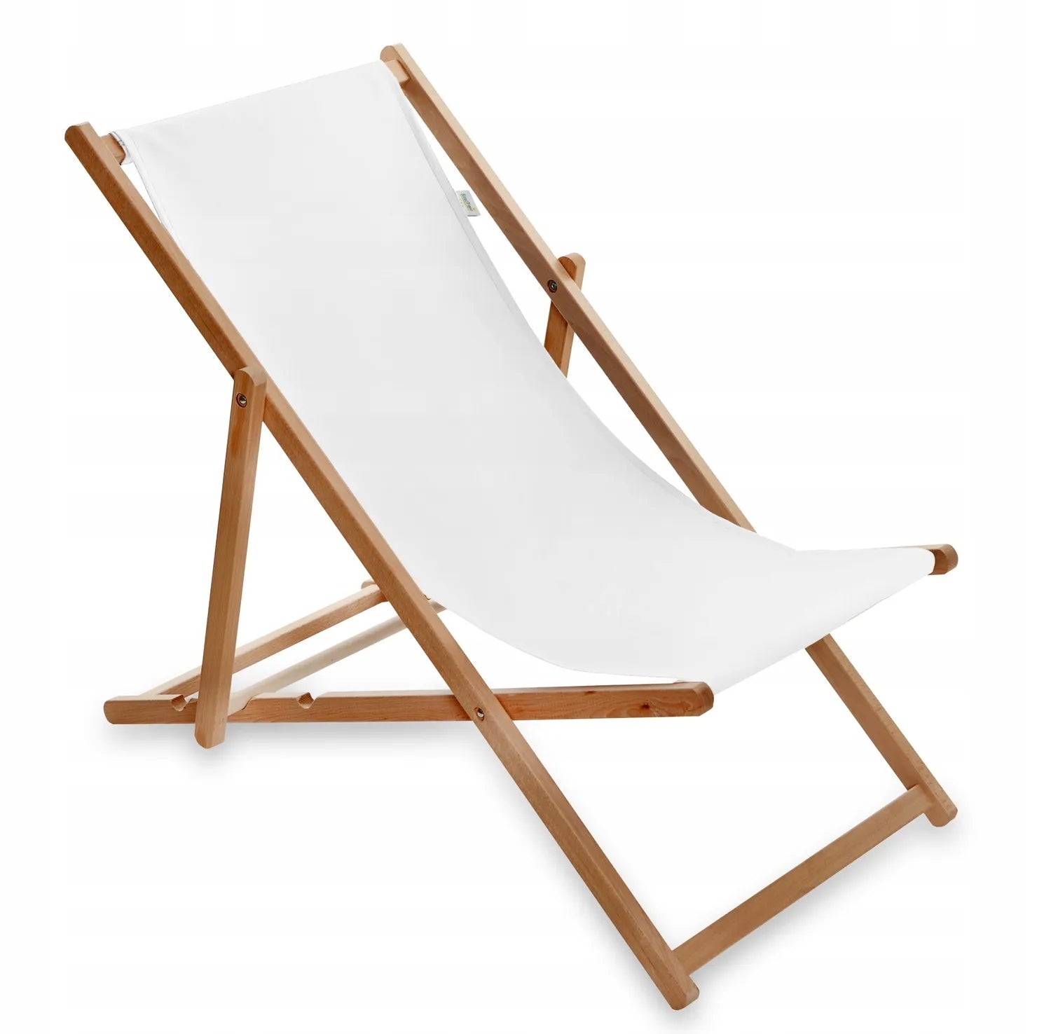 WOODEN DECKCHAIR IMPREGNATED GARDEN MANUFACTURER SandTropic WHITE
