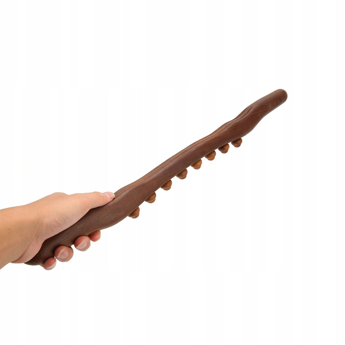 WOODEN DEVICE BODY MASSAGE STICK GUA SHA MUSCLE RELAXATION PORTABLE