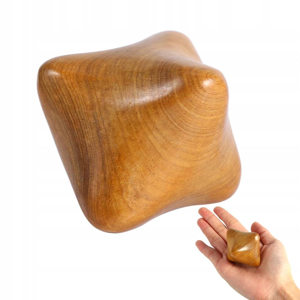 WOODEN DEVICE FOR MASSAGE WITH A CLASSIC SHAPE