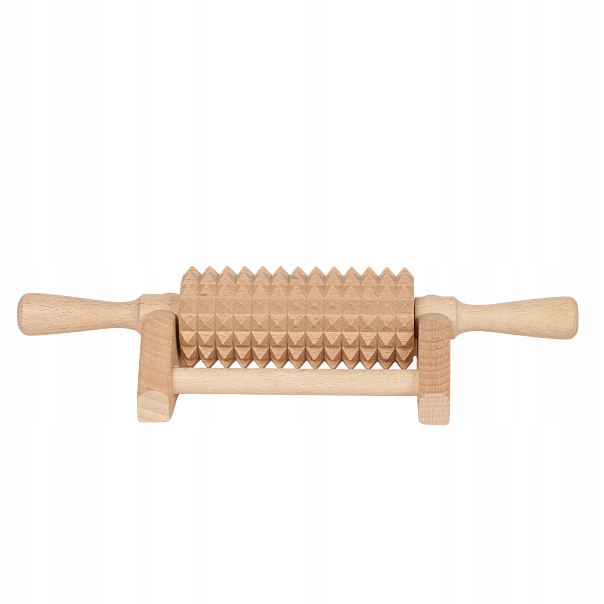 WOODEN FOOT ROLLER MASSAGER MUSCLE MASSAGE BODY MASSAGE WITH STAND Brand no brand