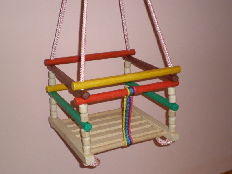 WOODEN HANGING SWING - CE -SOLID BUCKET Manufacturer code TOMDREW