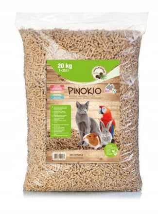 WOODEN LITTER COMFY PINOCCHIO 35L