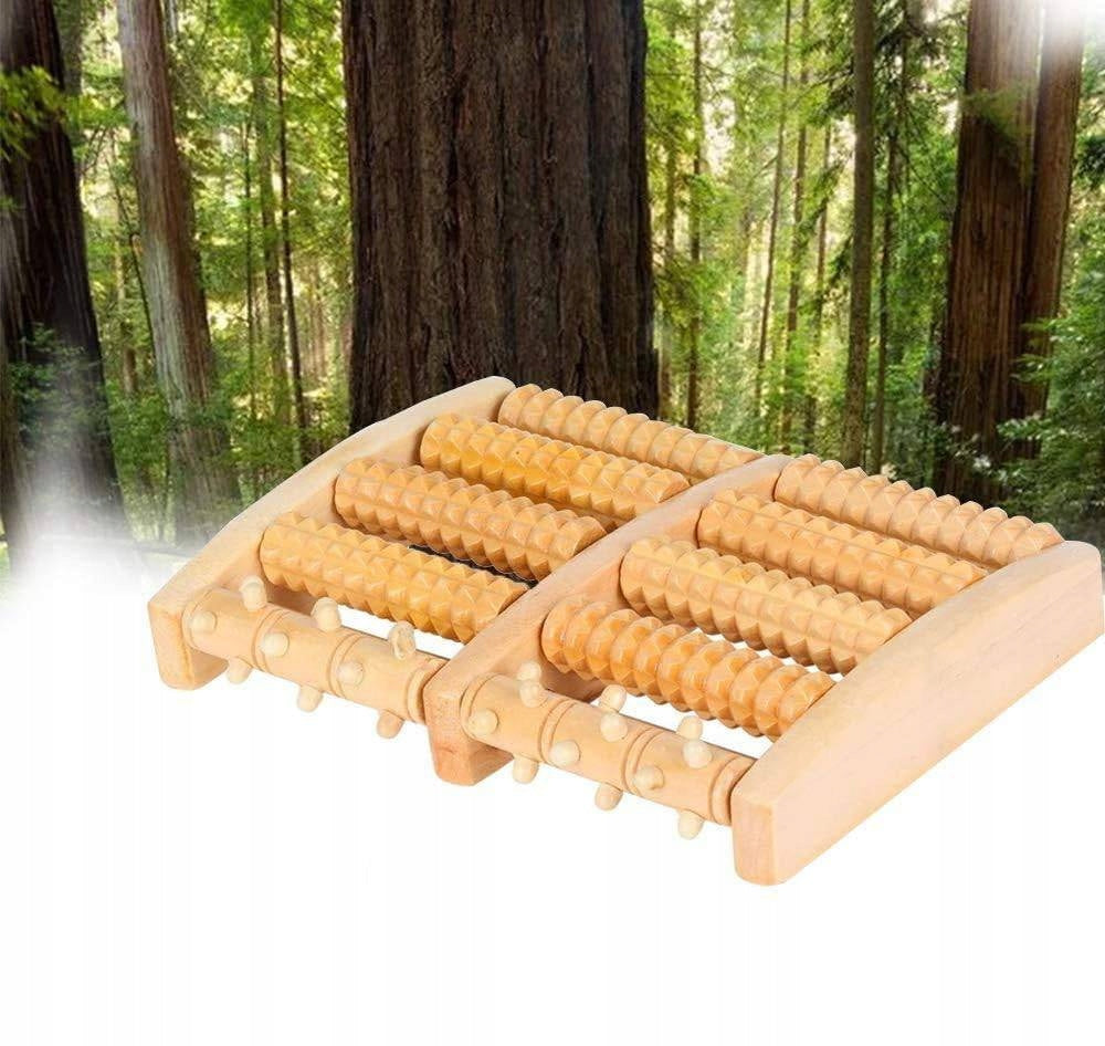 WOODEN MASSAGER Foot Massage Receptor Movable Brand no brand
