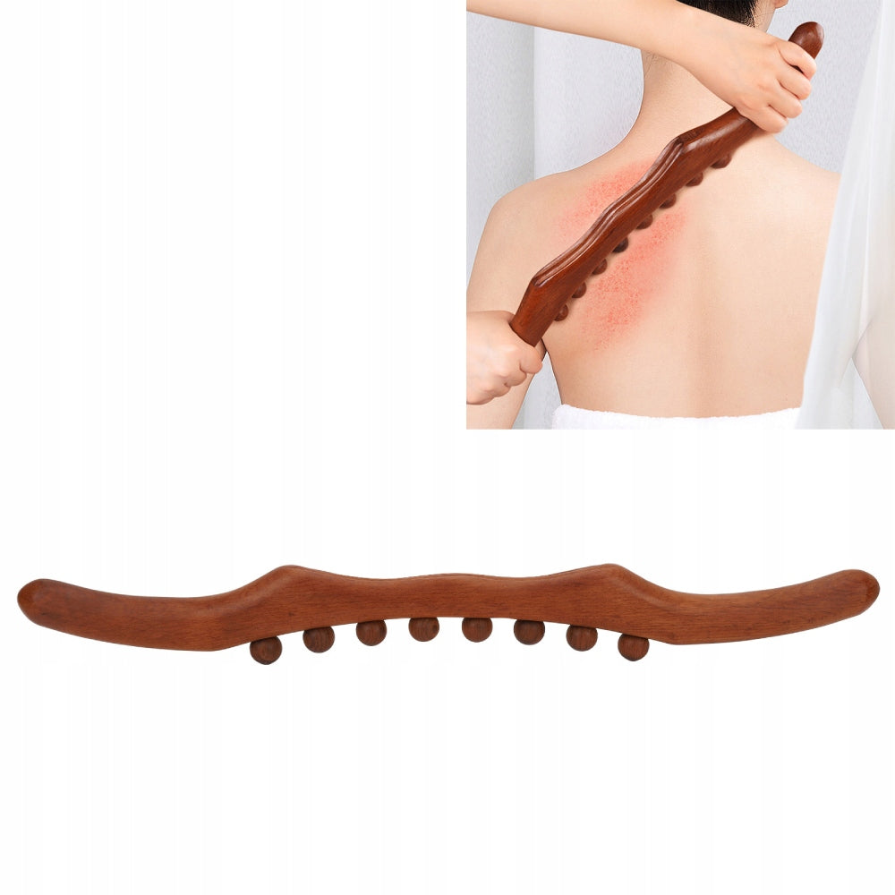 WOODEN MASSAGER GUA SHA LYMPHATIC DRAINAGE