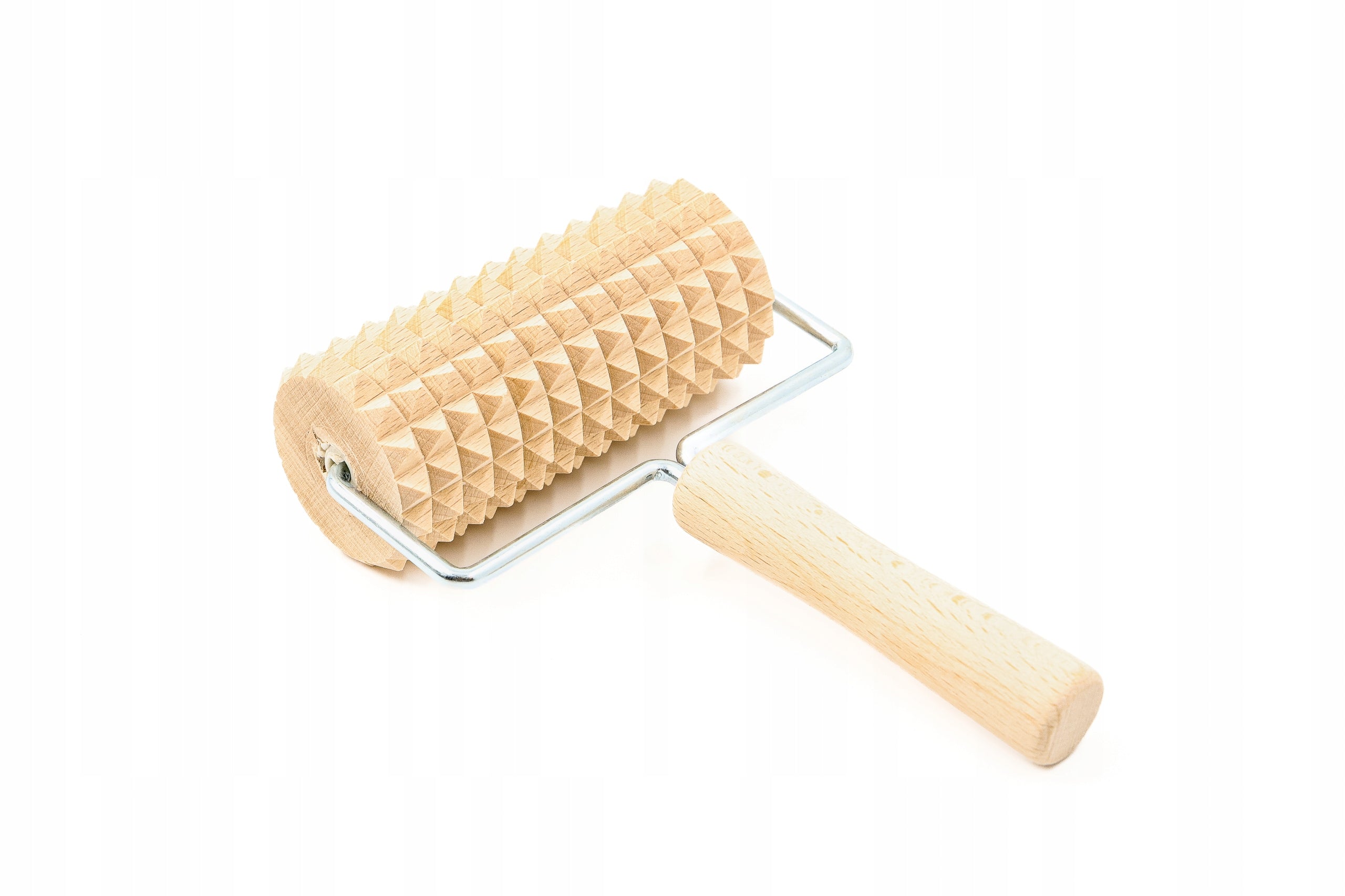 WOODEN MASSAGER LARGE FOR BACK NECK BUTTOCKS CALF LEGS Packaging status original