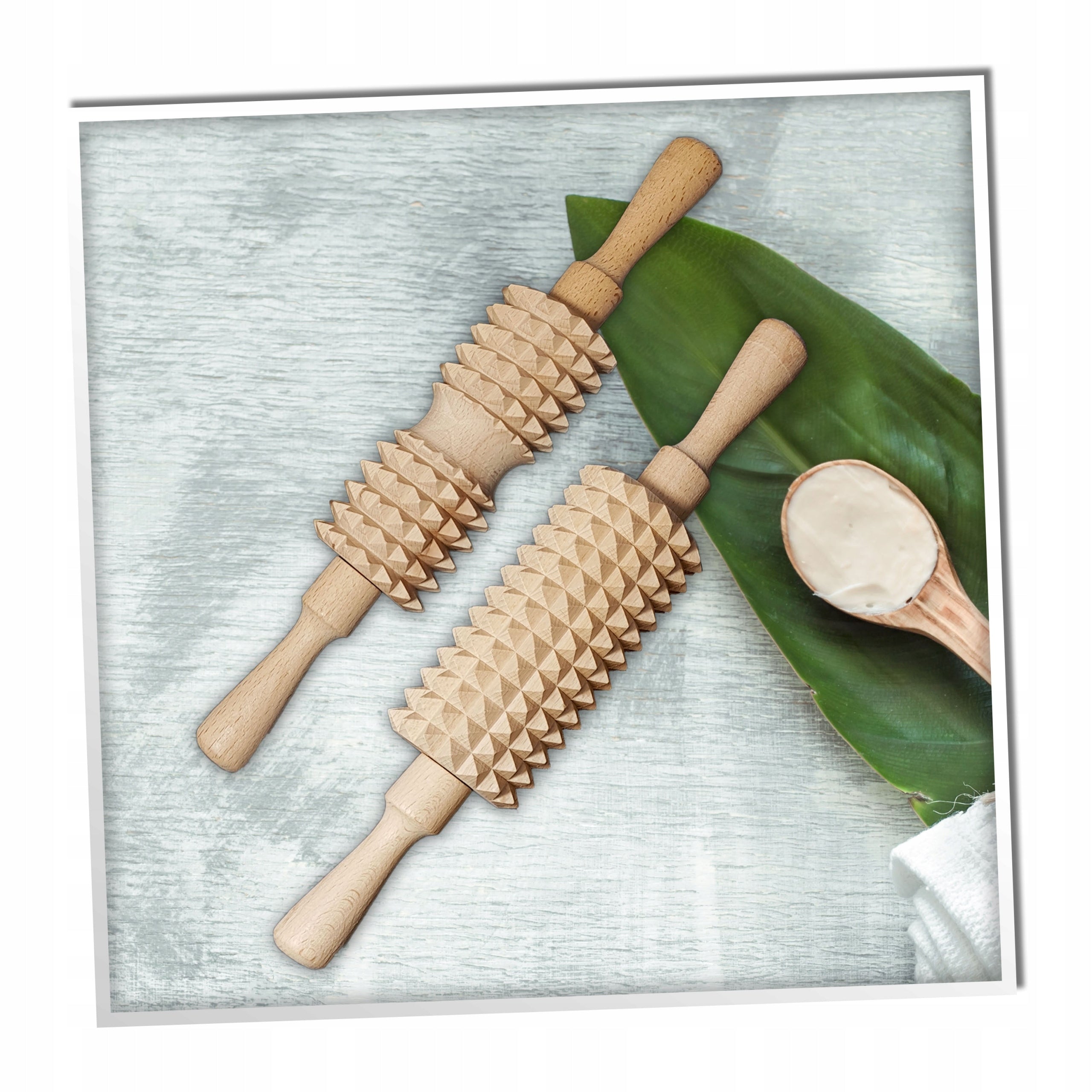 WOODEN MASSAGER for Body Foot Massage Receptor Product weight with unit packaging 0.6 kg