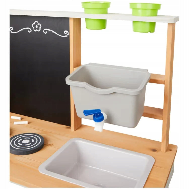 WOODEN MUD KITCHEN For Sand Garden Sandbox For Kids Garden EAN (GTIN) 8718964177837