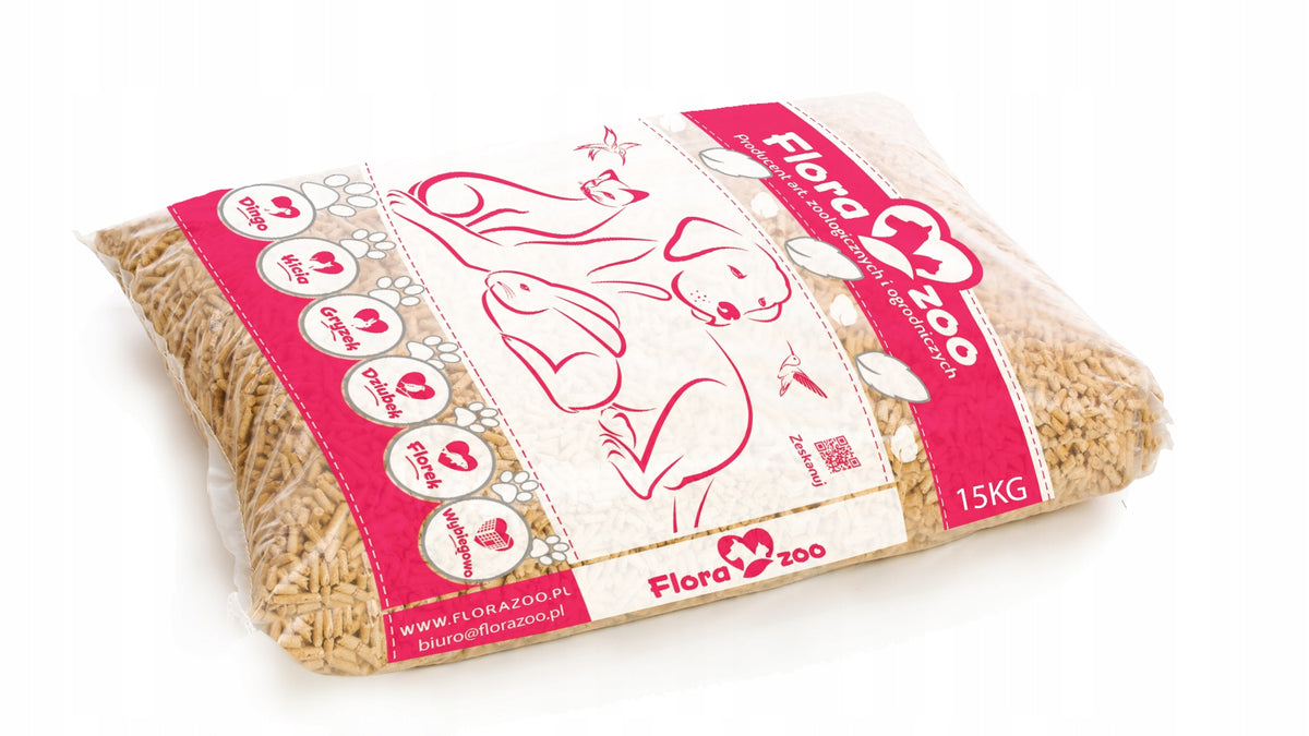 WOODEN PINE LITTER FOR RABBIT PIG CAT Manufacturer code ŻWIREK DREWNIANY SOSNOWY KICIA
