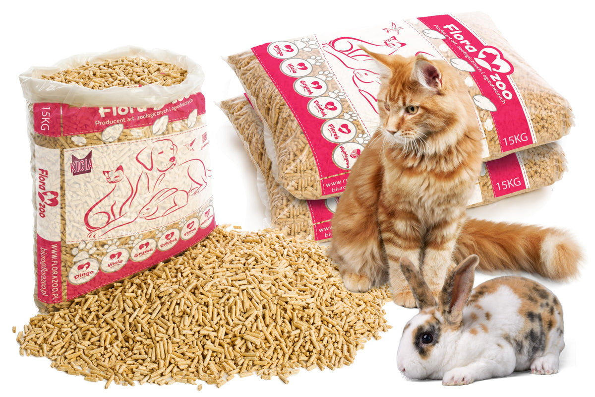 WOODEN PINE LITTER FOR RABBIT PIG CAT