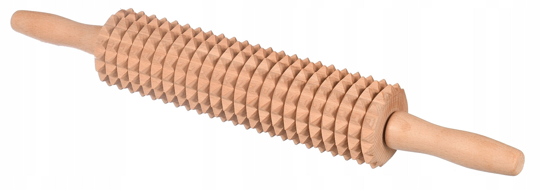 WOODEN ROLLER BODY MASSAGER Color brown