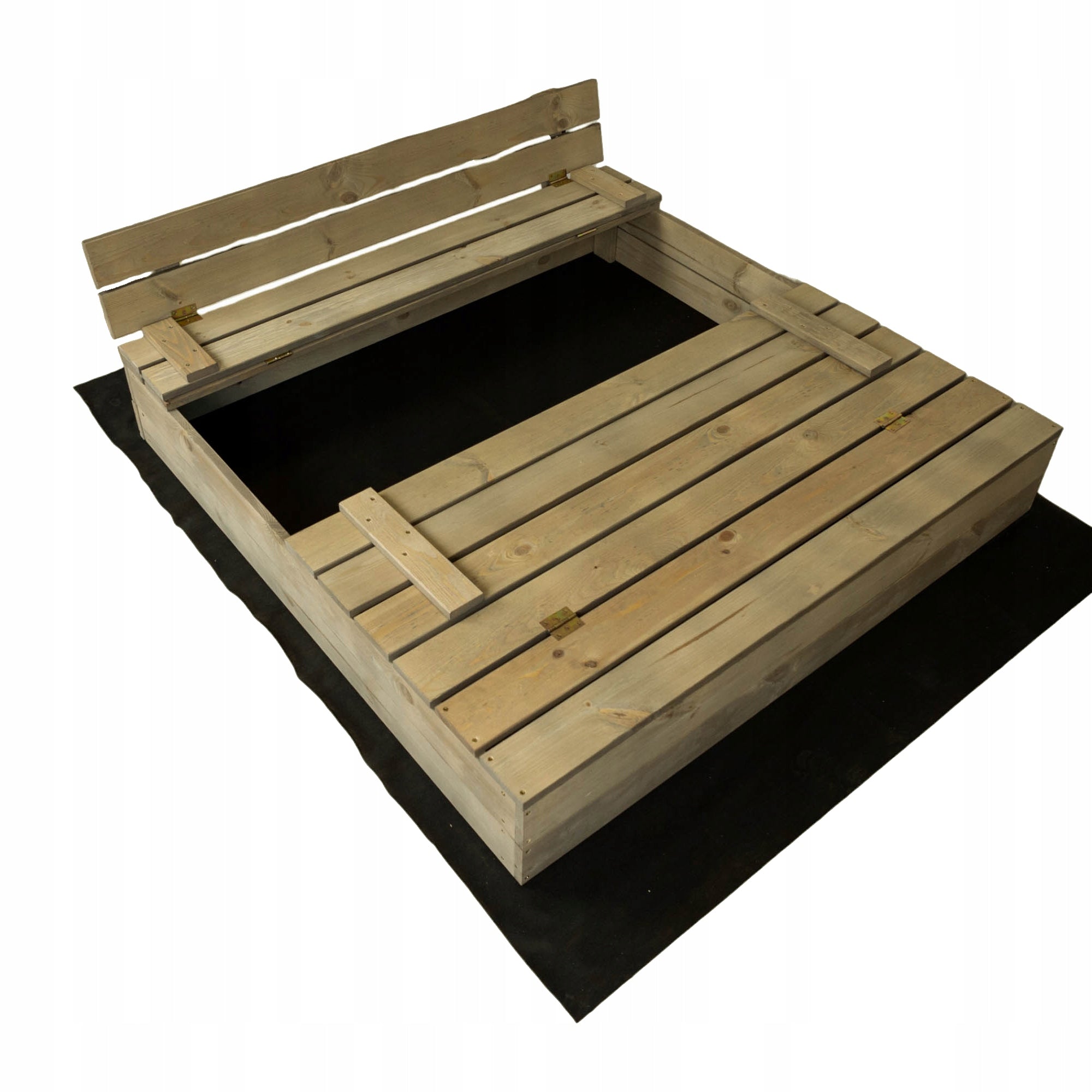 WOODEN SANDBOX CLOSED 120cm IMPREGNATED Brand Prosbud