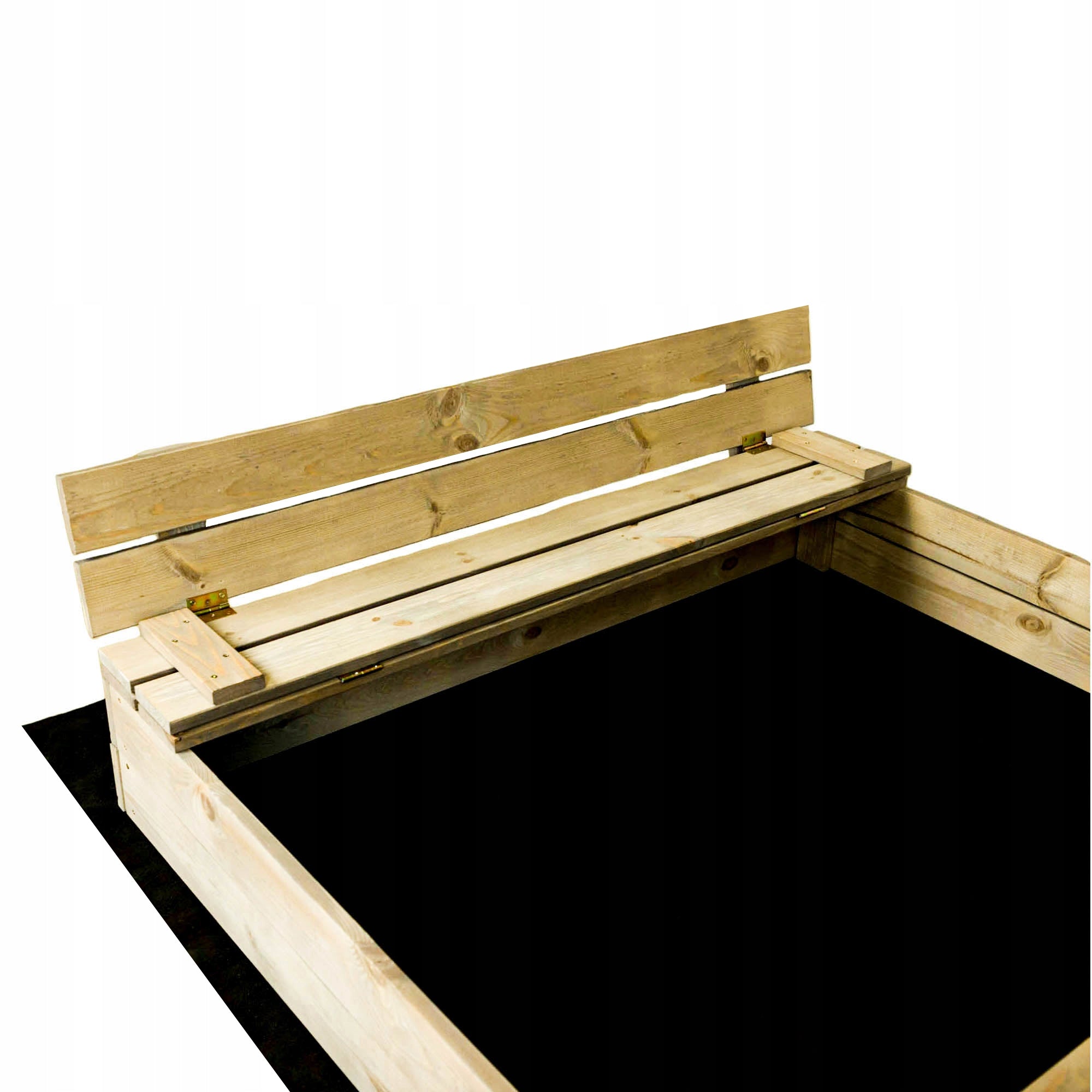 WOODEN SANDBOX CLOSED BENCHES 120 MANUFACTURER Length 120 cm