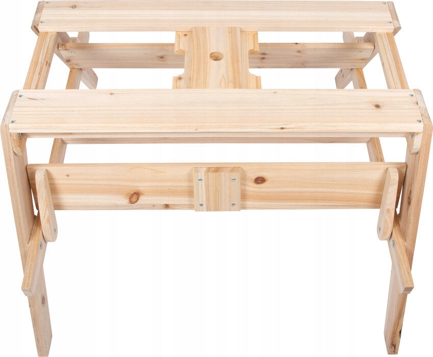 WOODEN TABLE FOR CHILDREN TO PLAY IN THE GARDEN SMALL FOOT Kind wooden