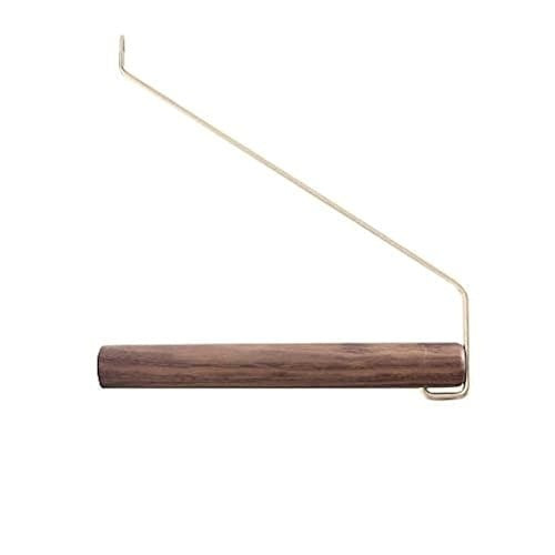 WOODEN WALL HANGER WITH BRASS FRAME FOR CLOTHES DECORATION FOR HOME Brand no brand