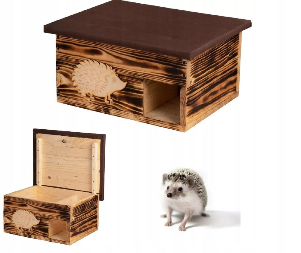 WOODEN cottage house for HEDGEHOG hedgehog booth bed shelter MANUFACTURER Manufacturer code DDJ-1I