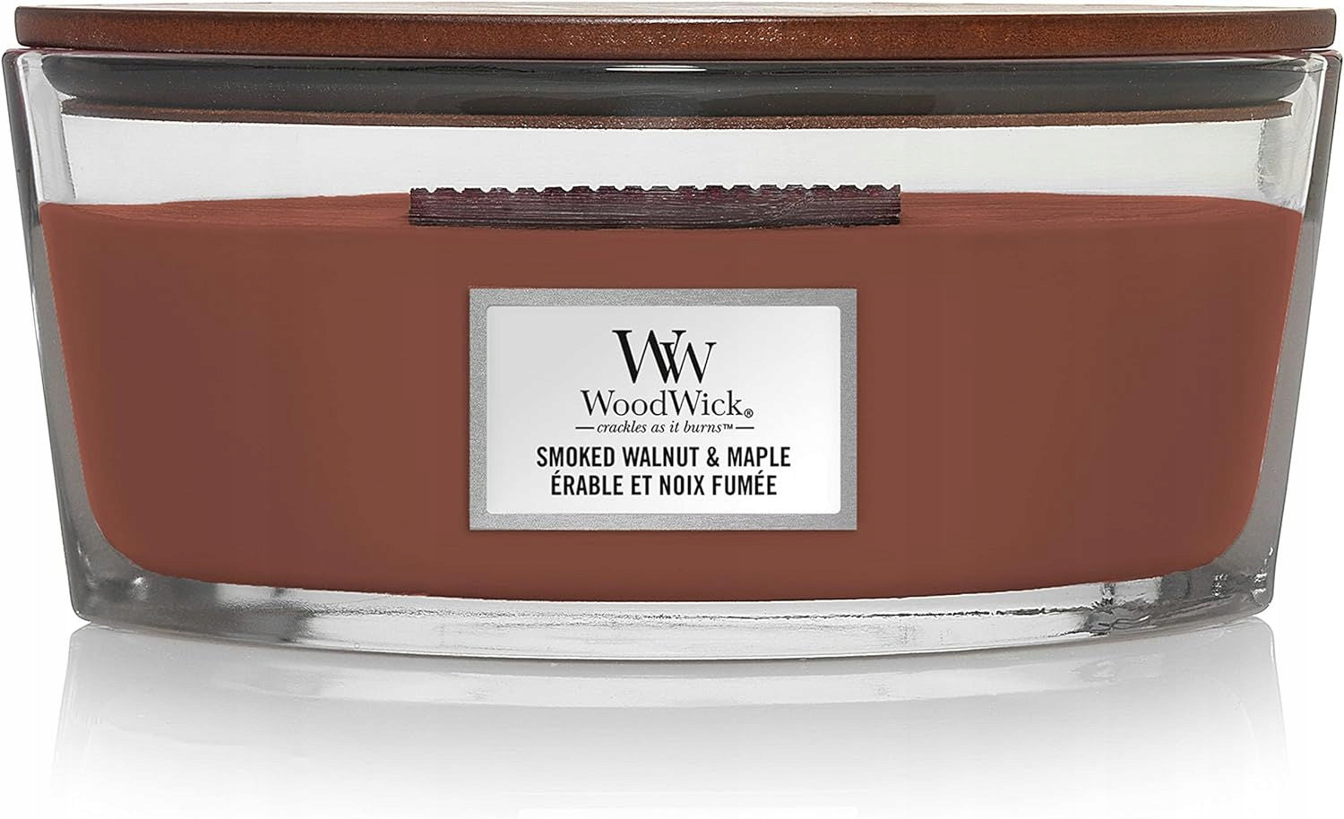 WoodWick Duftkerze Smoked Walnut &amp; Maple, 453,6 g 