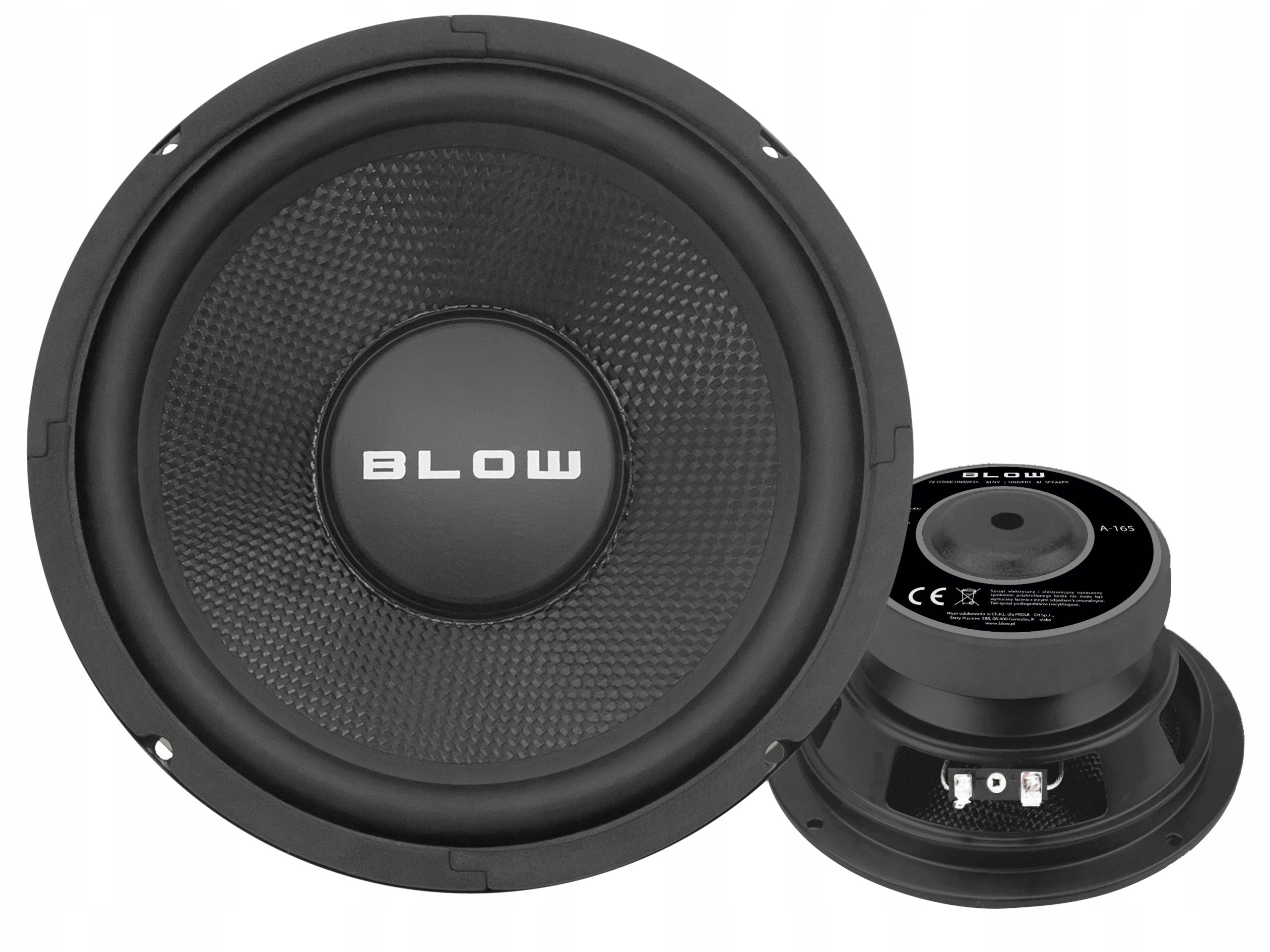 WOOFER BASS SPEAKER 200W 165mm WOOFER SINGLE WAY GDN16 8 OHM 6,5'' EAN (GTIN) 5900804055983