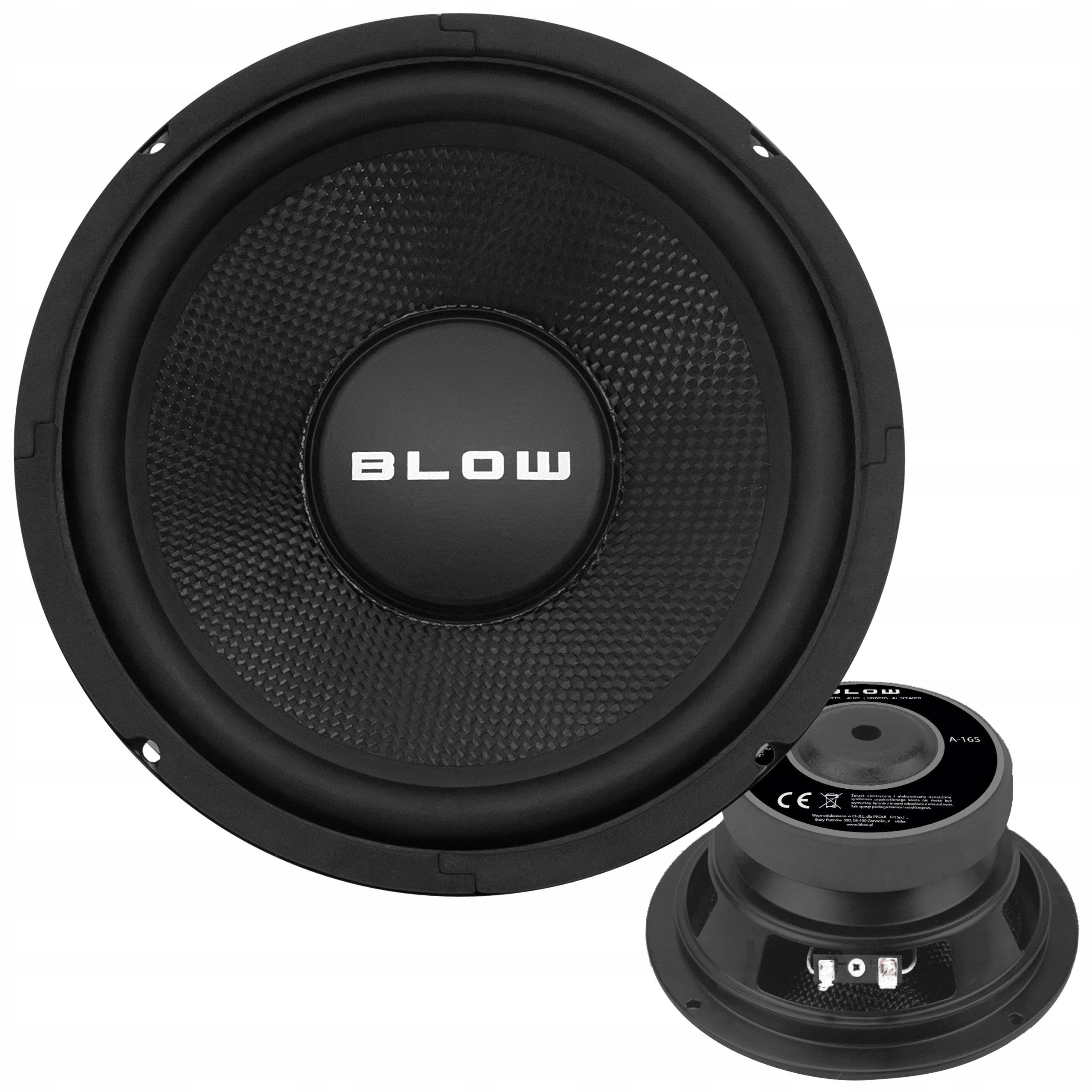 WOOFER BASS SPEAKER 200W 165mm WOOFER SINGLE WAY GDN16 8 OHM 6,5''
