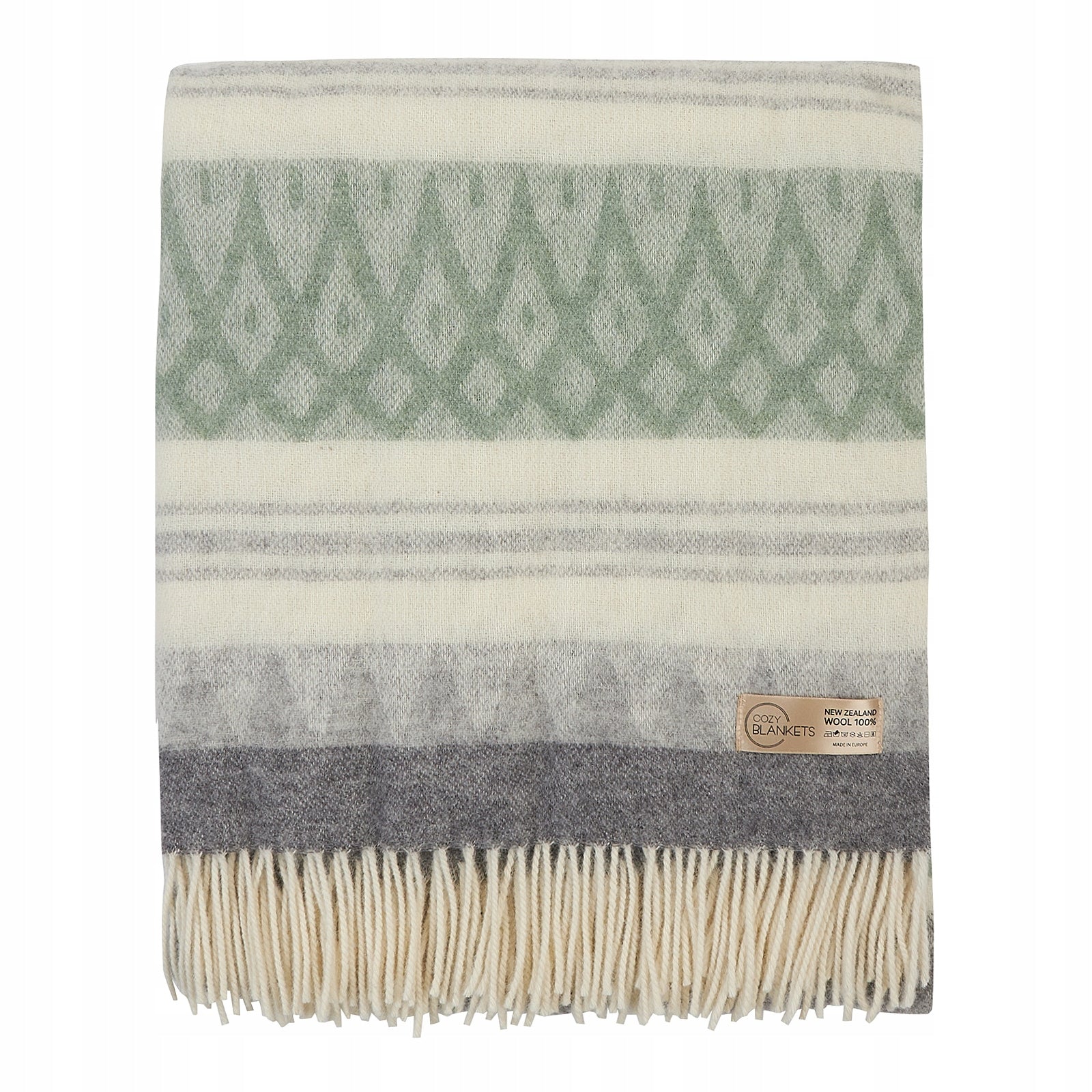 WOOL BLANKET warm soft 100% wool 190x220 cm plaid blankets Cozy Blankets