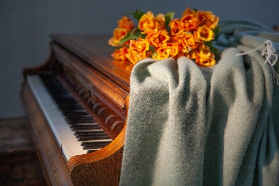 WOOL BLANKET warm soft 100% wool plaid blankets 170x200 Cozy Blankets Manufacturer code 1052570