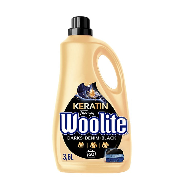 WOOLITE BLACK & COLOR WASHING LIQUID FOR COLORED AND BLACK THINGS 2x3,6L Brand Woolite