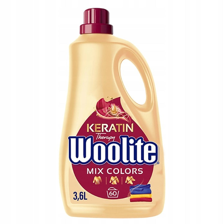 WOOLITE BLACK & COLOR WASHING LIQUID FOR COLORED AND BLACK THINGS 2x3,6L Trade name other