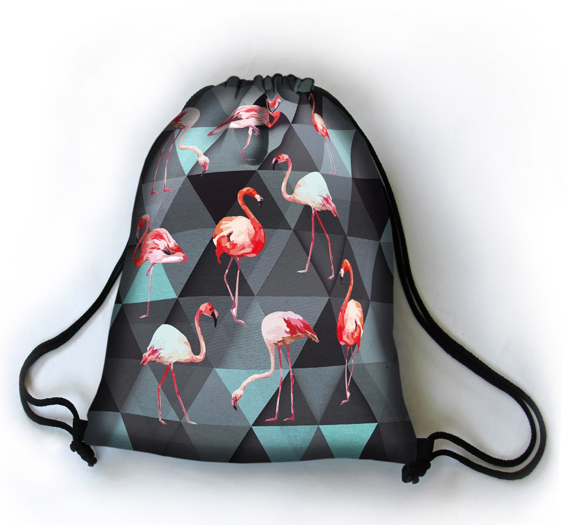 Rucksackkordel Flamingos 