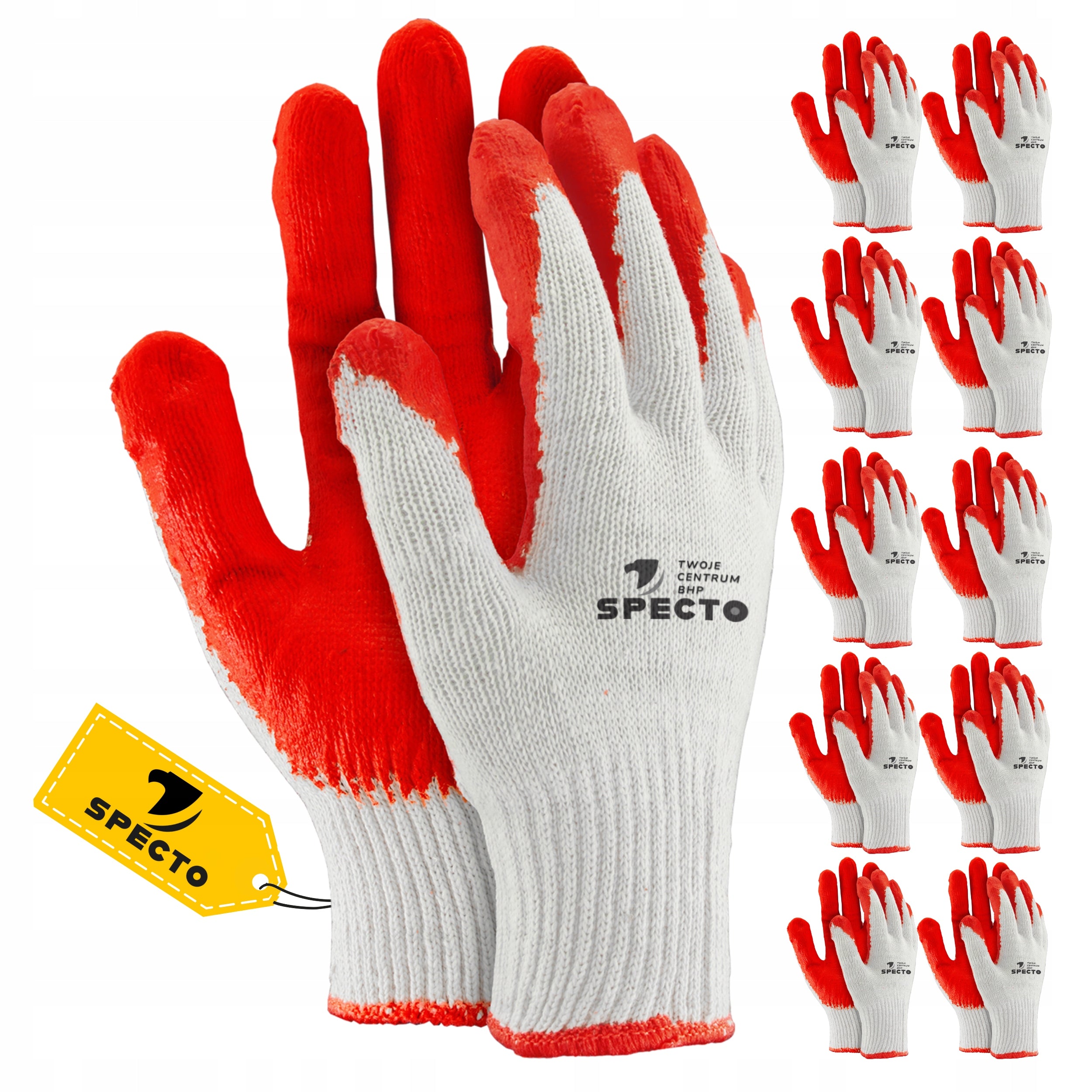 WORK GLOVES GARDEN VAMPIRES 10 PAIRS STRONG
