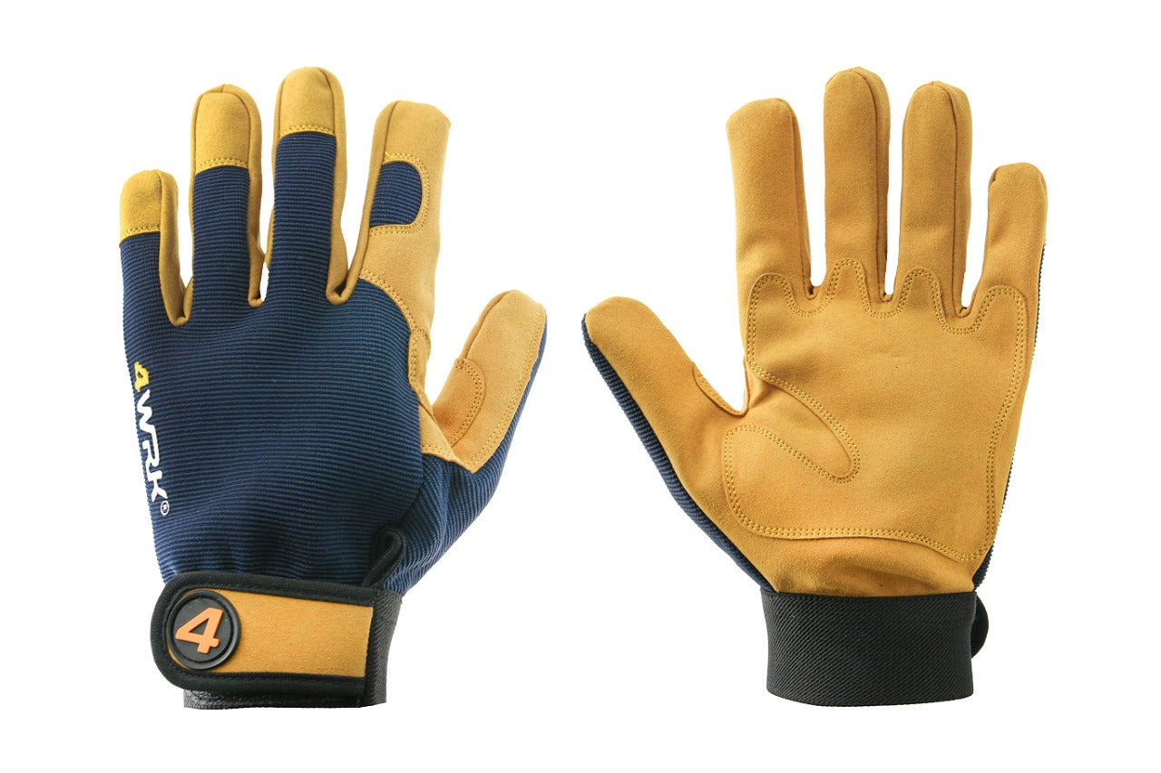 WORK GLOVES MECHANICAL LEATHER GLOVES REINFORCED WITH VELCRO XL EAN (GTIN) 5905616238371