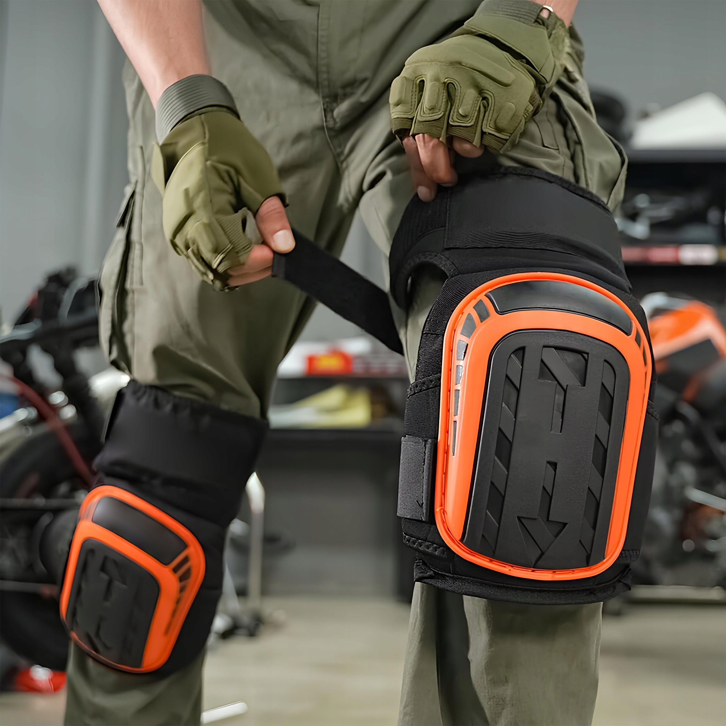WORK KNEE PADS GEL KNEE PADS STRONG PROTECTIVE Packaging status original