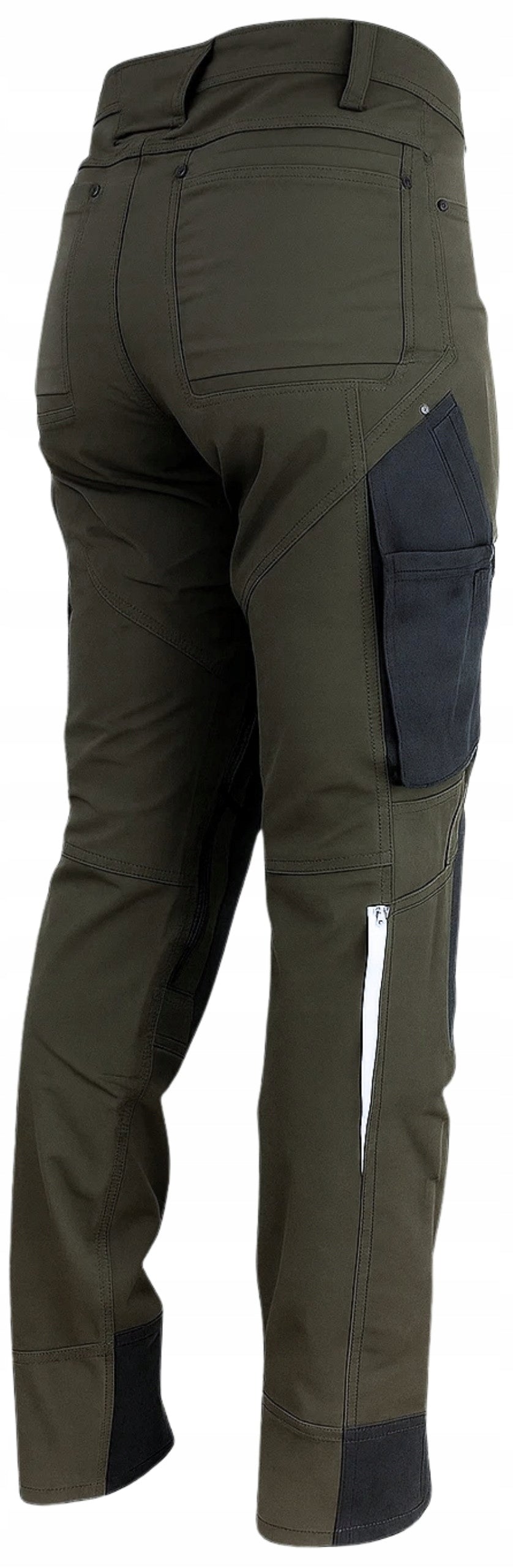 WORK Pants ELASTIC STRETCH Men's Health and Safety Protective STRONG KHAKI militias Manufacturer code Spodnie ROBOCZE ELASTYCZNE STRETCH NOR-38KH