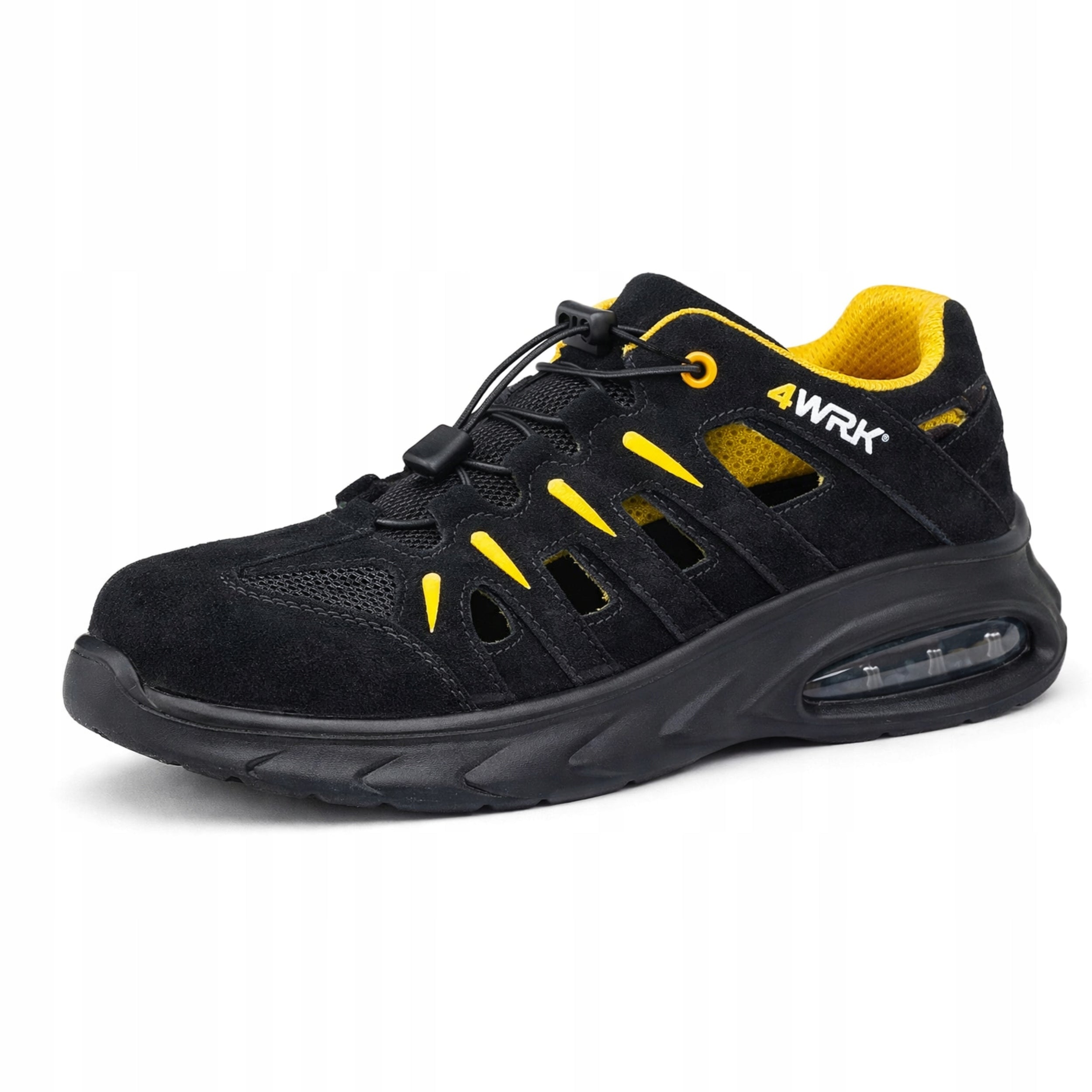 WORK SANDALS Leather Suede Summer Protective Shoes with Toe BHP Lightweight Packaging status original